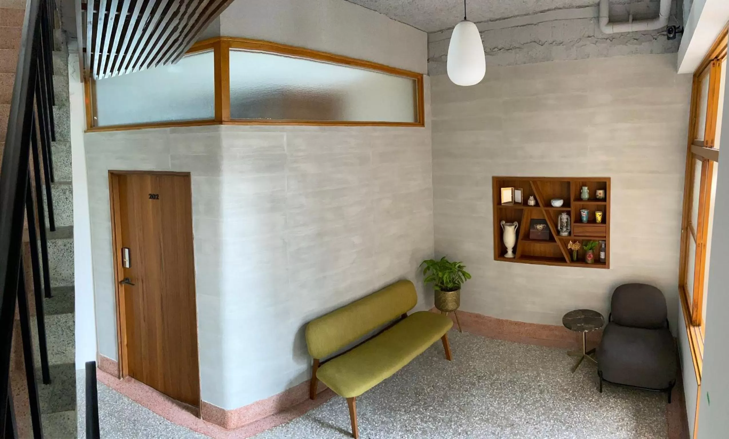 Seating Area in De Provintia Straat B&B