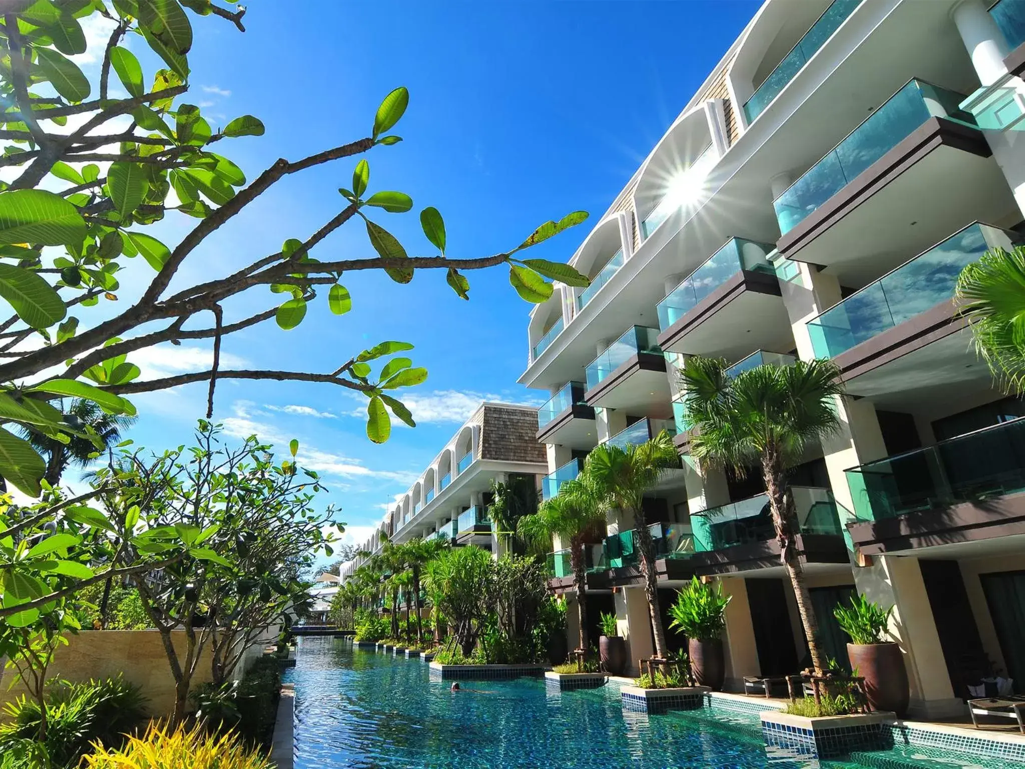 Facade/entrance, Property Building in Phuket Graceland Resort and Spa - SHA Extra Plus