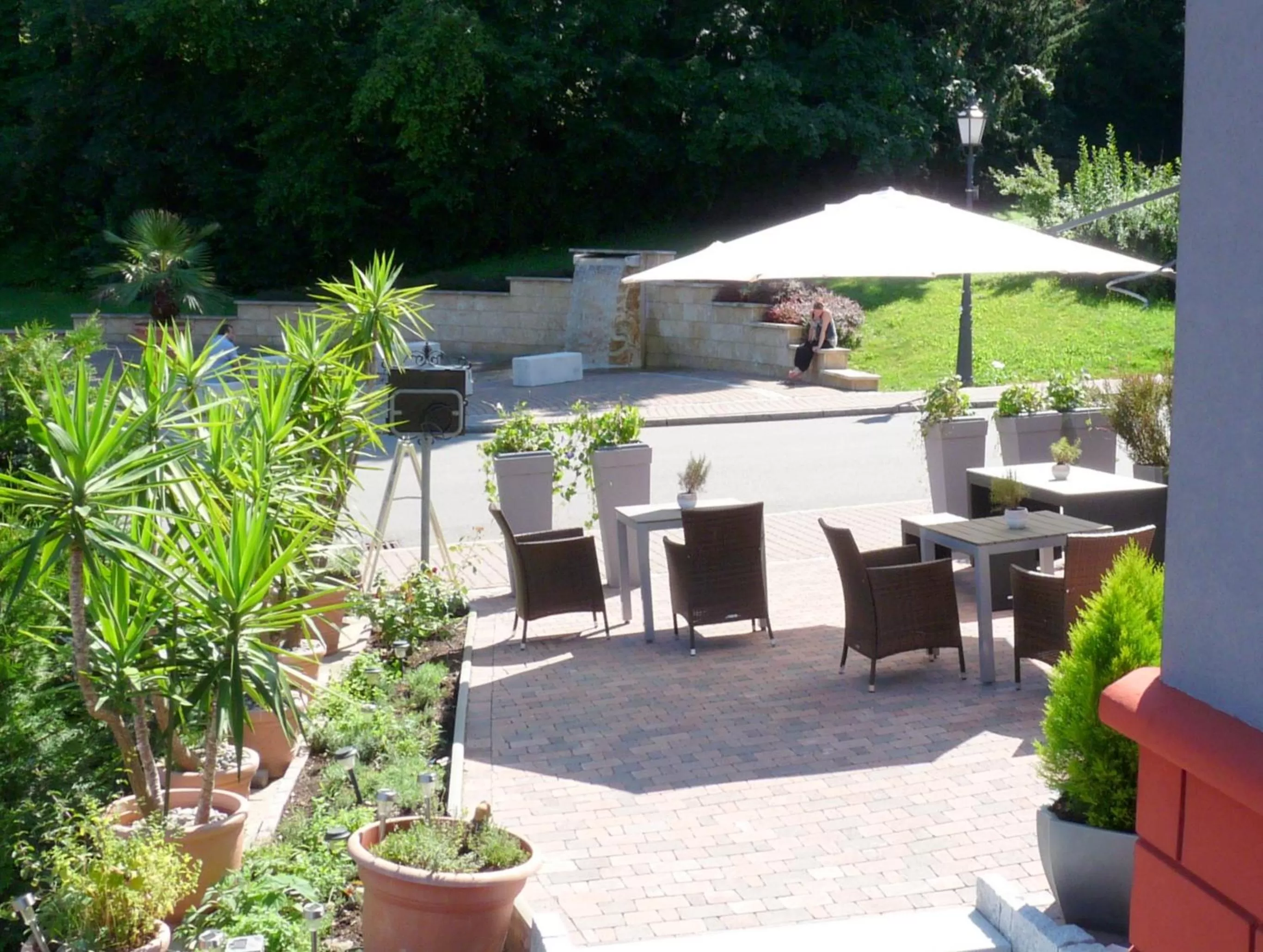 Balcony/Terrace in Hotel Markgräfler Hof