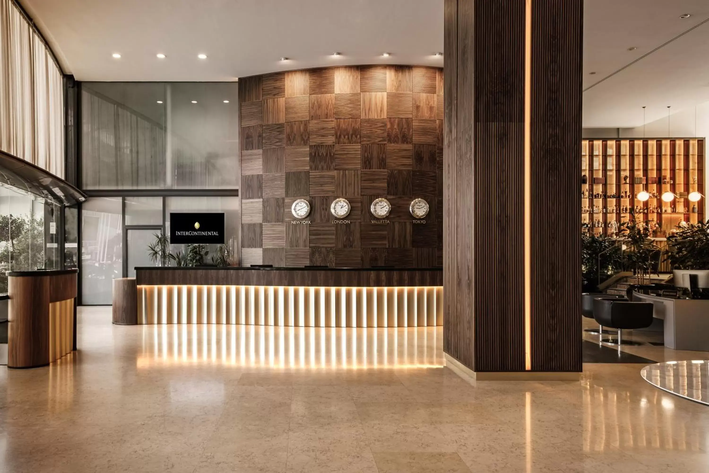 Property building, Lobby/Reception in InterContinental Malta, an IHG Hotel