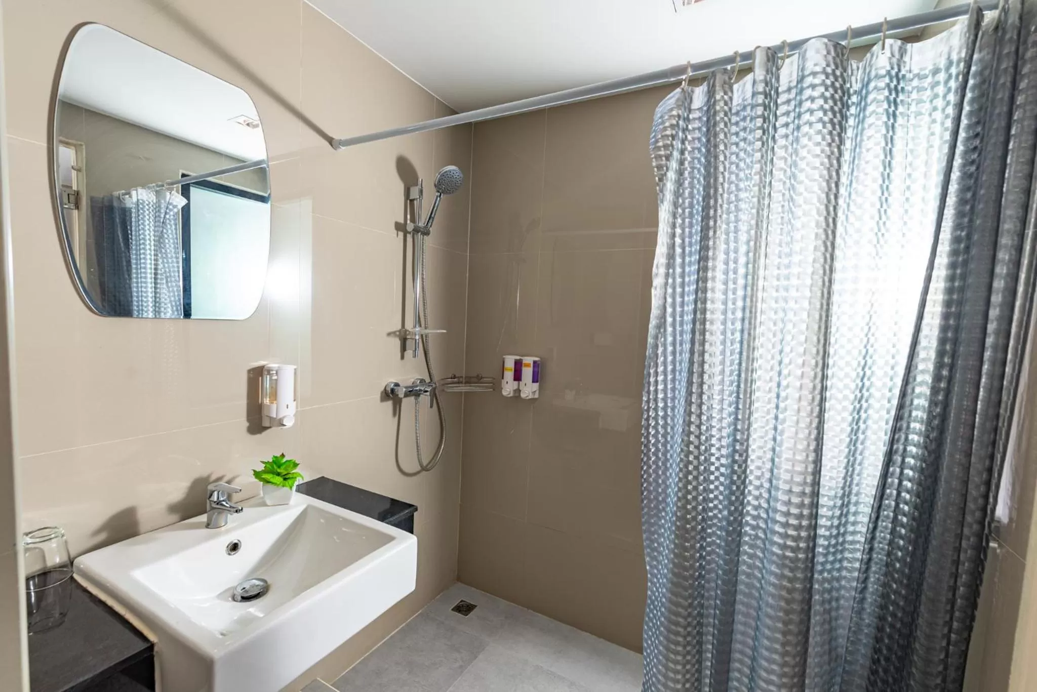 Bathroom in Sovereign Group Hotel at Pratunam