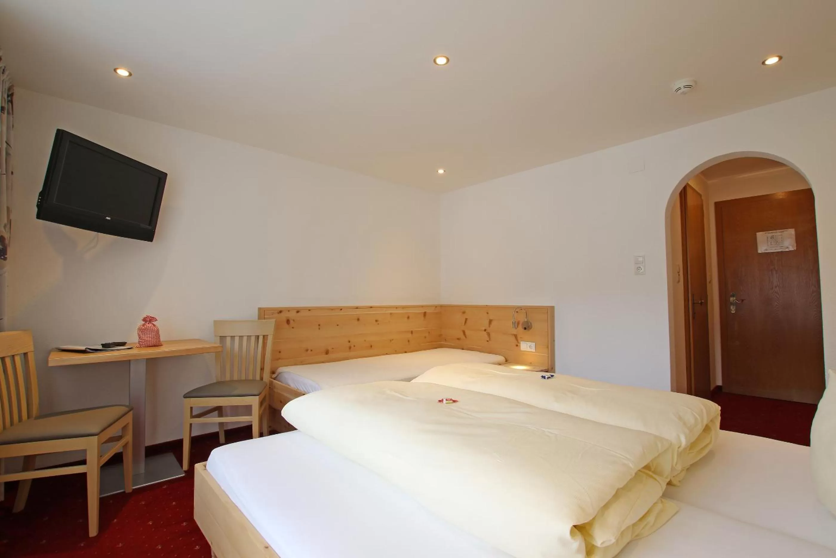 Bed in Pension Fuchs