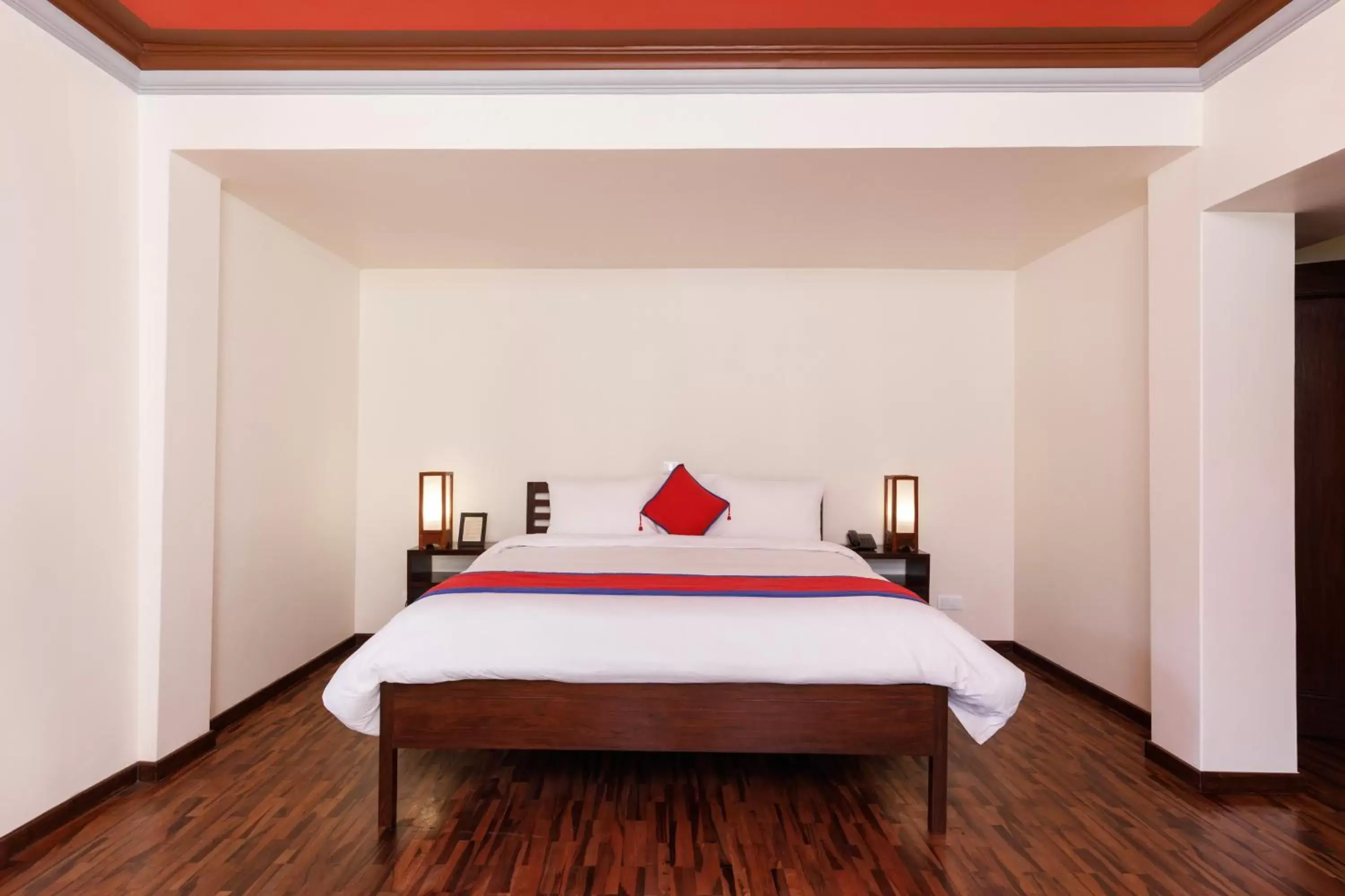 Bed in Shambaling Boutique Hotel