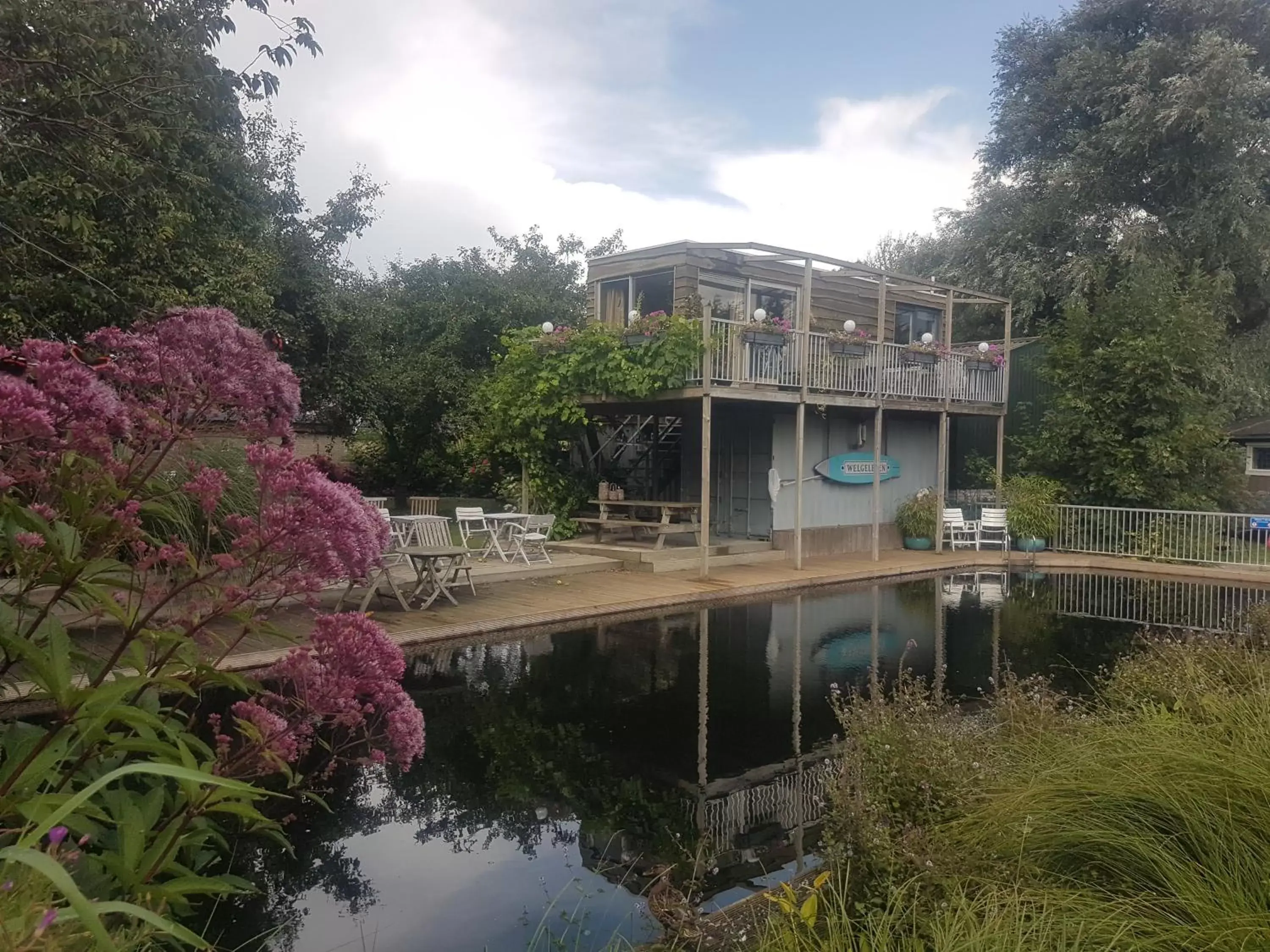 Swimming pool in B&B Welgelegen