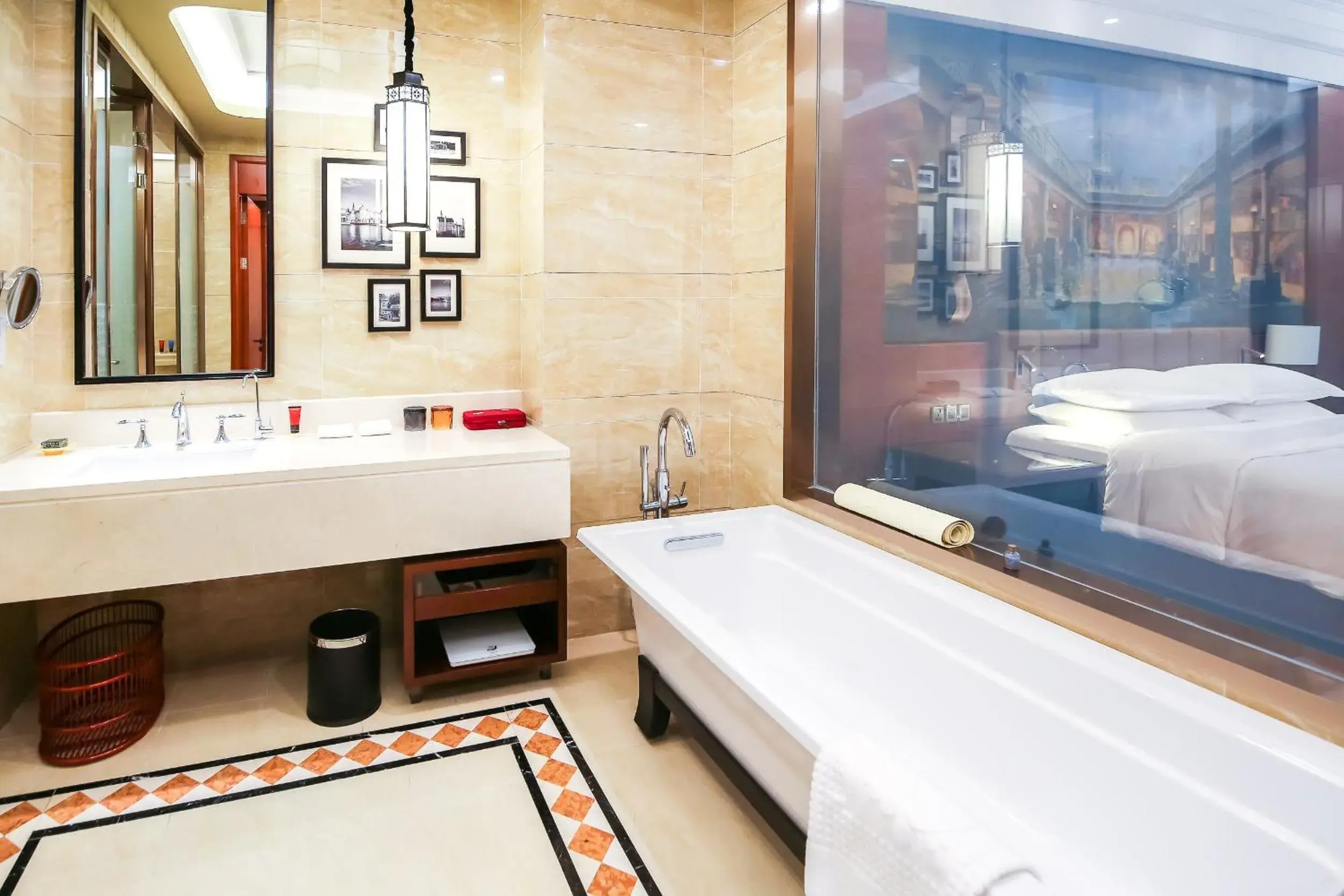 Bathroom in Goodview Hotel Sangem Tangxia