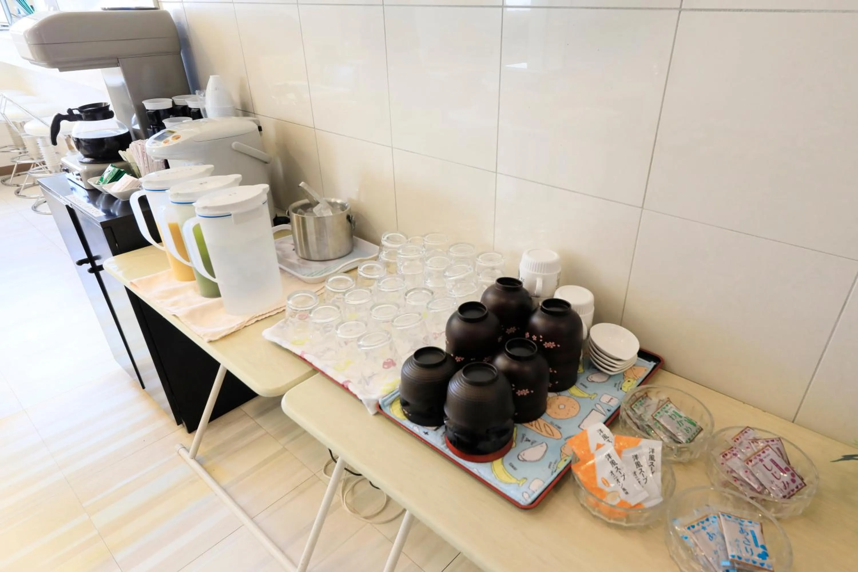 Breakfast in Hotel Famy Inn Kinshicho