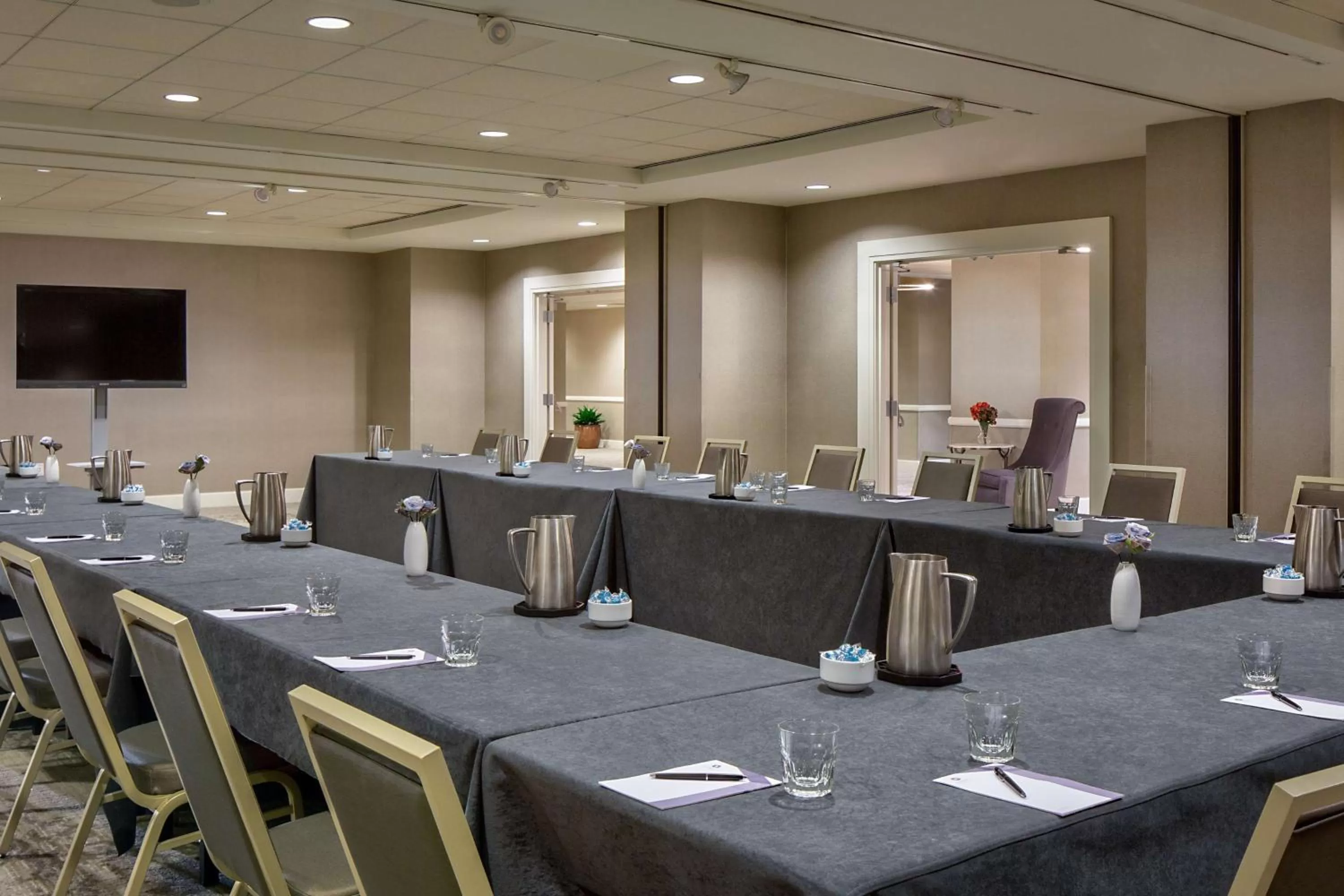 On site in Hyatt Regency Cleveland at The Arcade