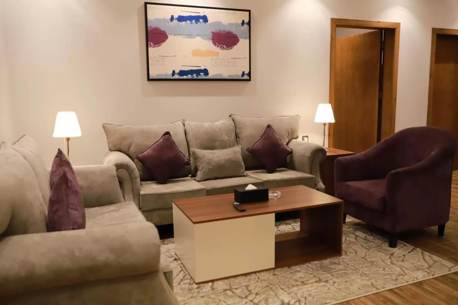 Seating area in Tulip View Hotel