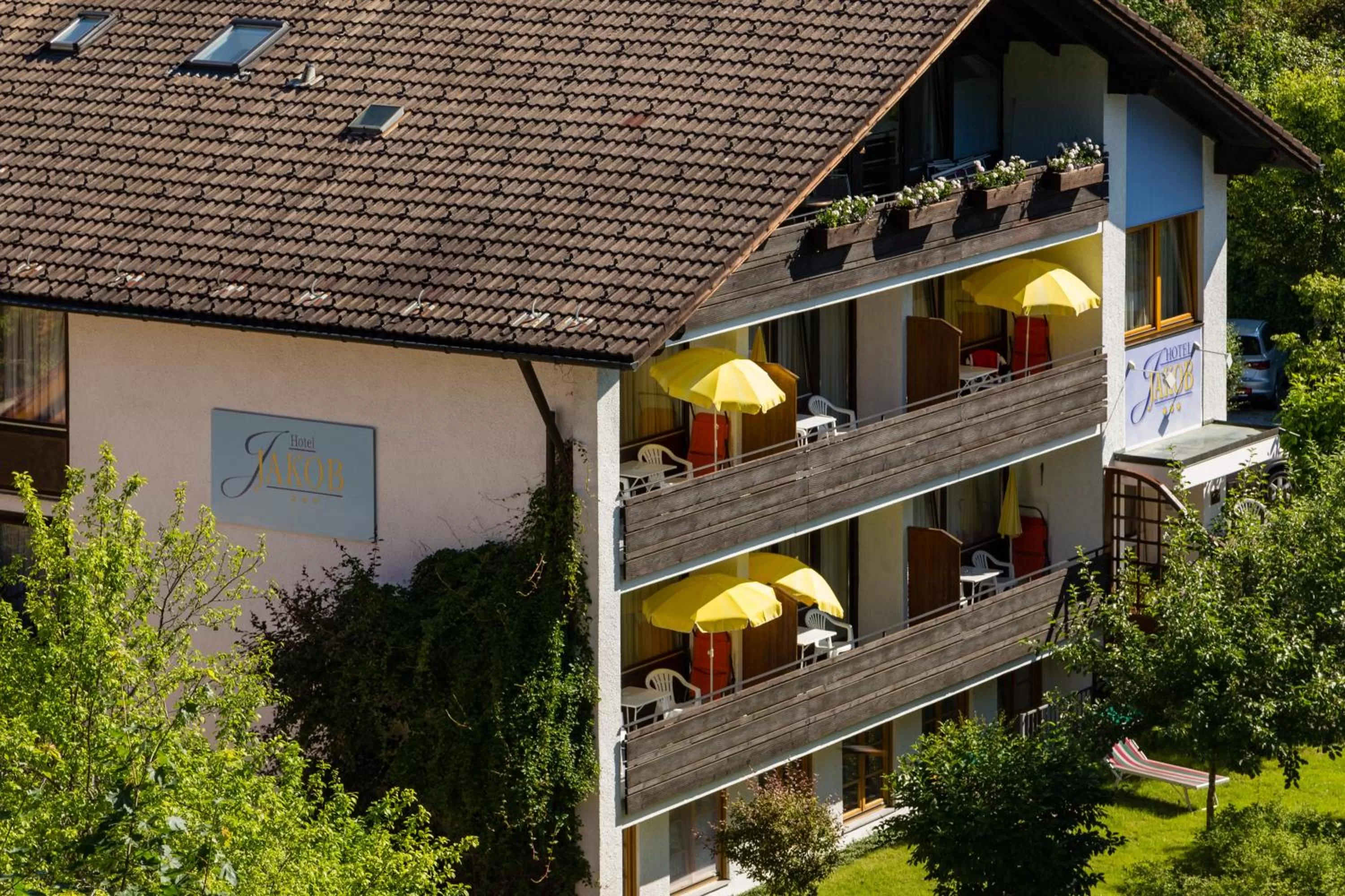 Bird's eye view in Hotel Jakob