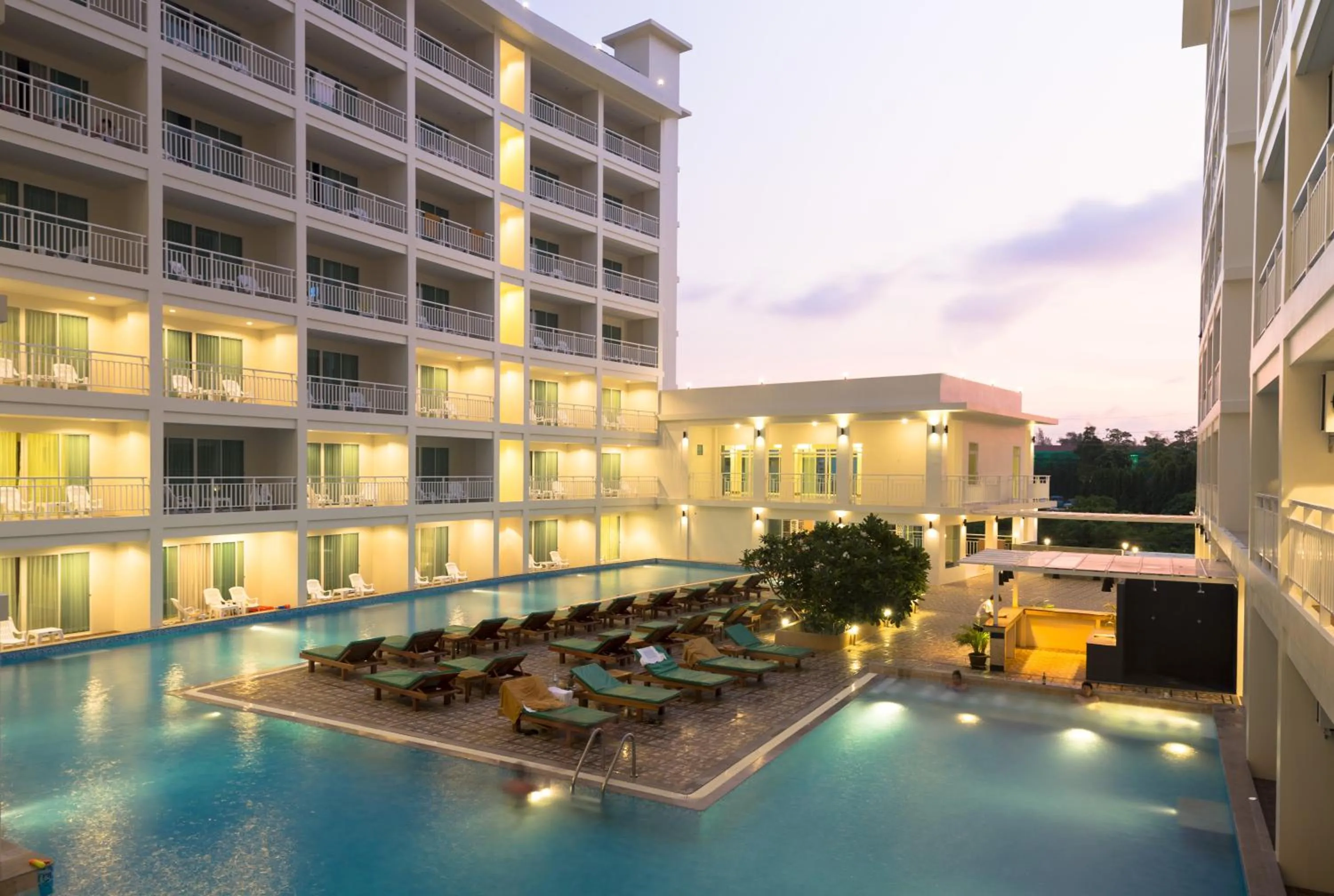 Facade/entrance in Chanalai Hillside Resort, Karon Beach