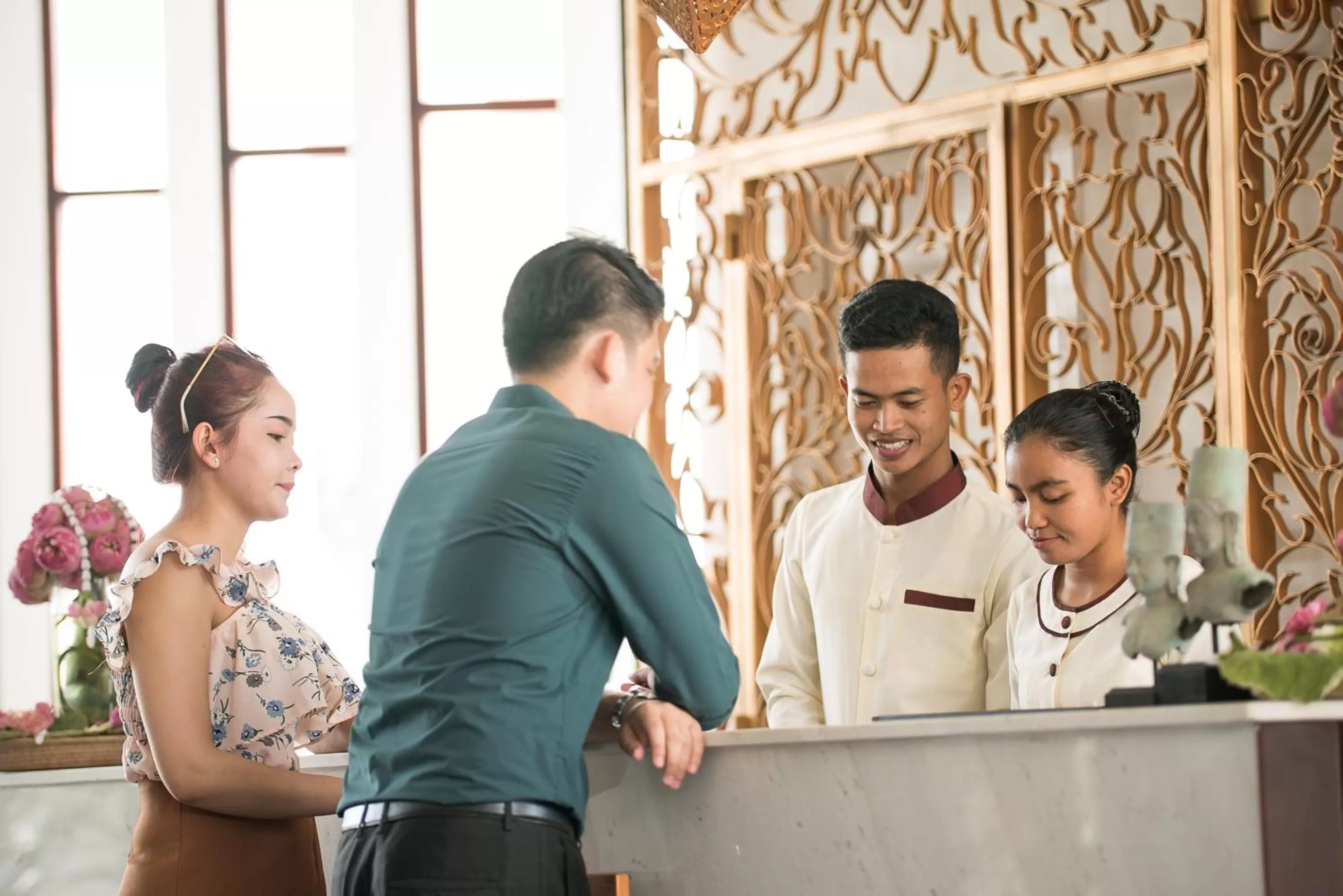 Lobby or reception in Sabara Angkor Resort & Spa