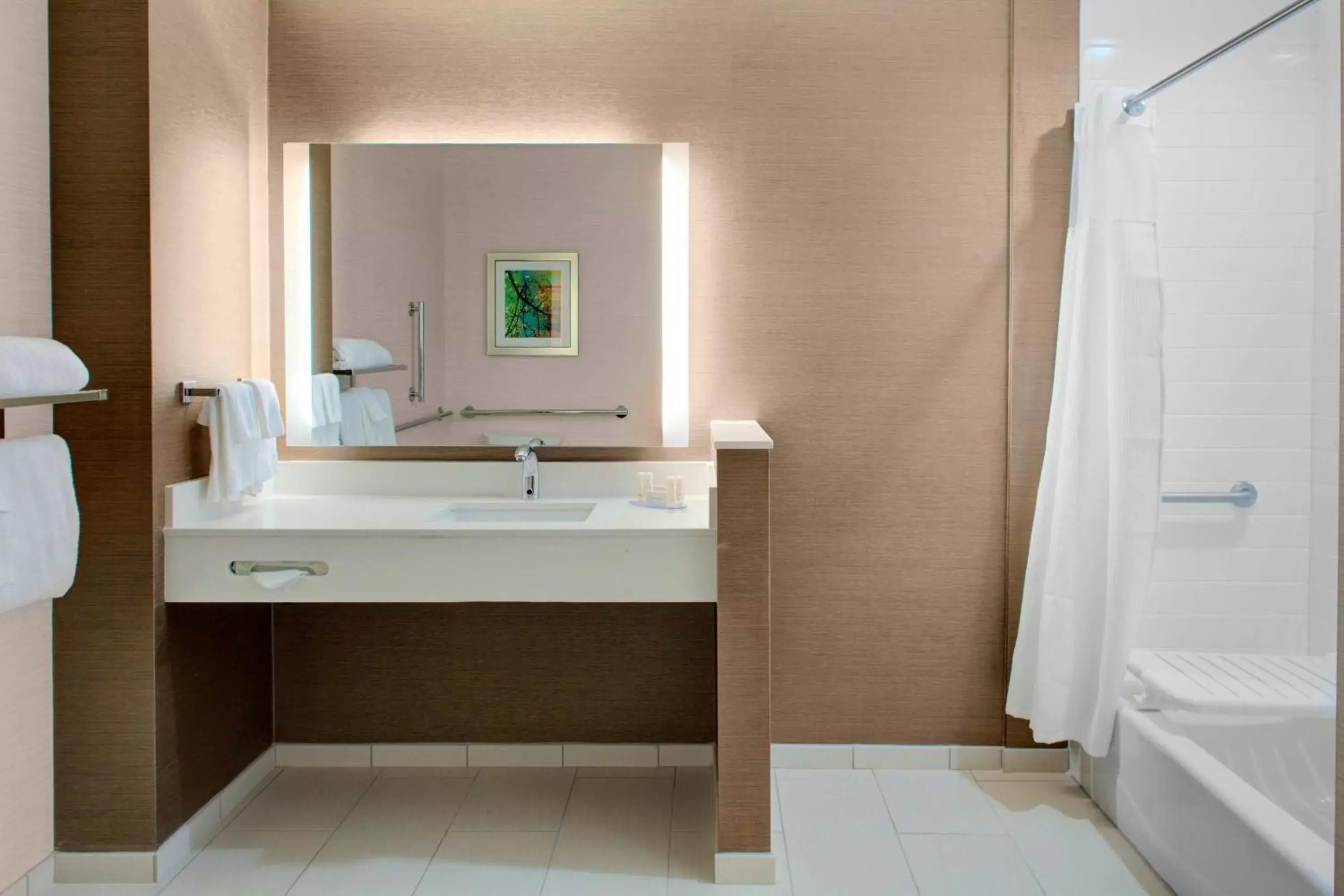 Bathroom in Fairfield Inn & Suites by Marriott Bakersfield North/Airport