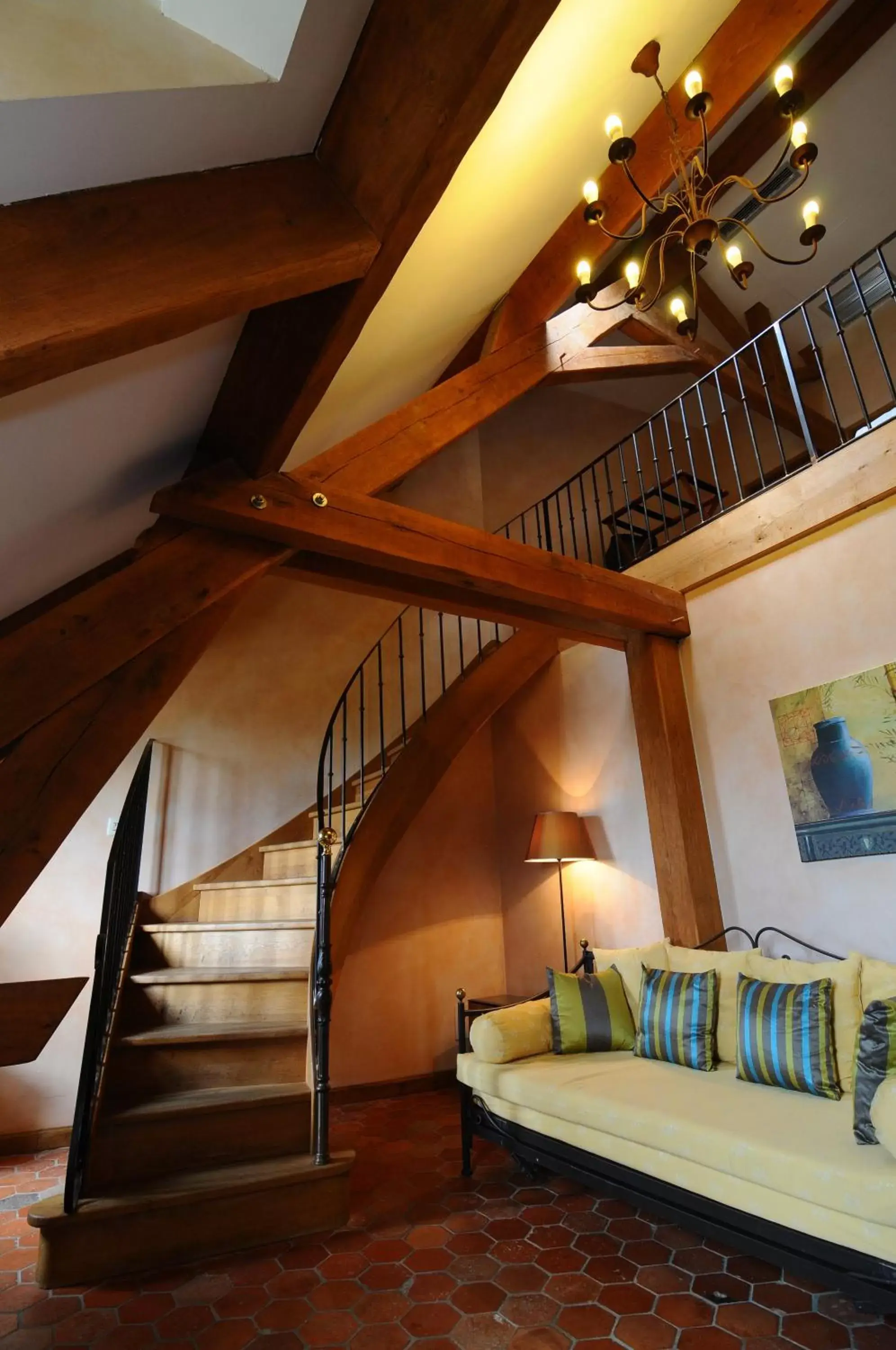 Living room, Seating Area in Hostellerie de la Tour d'Auxois