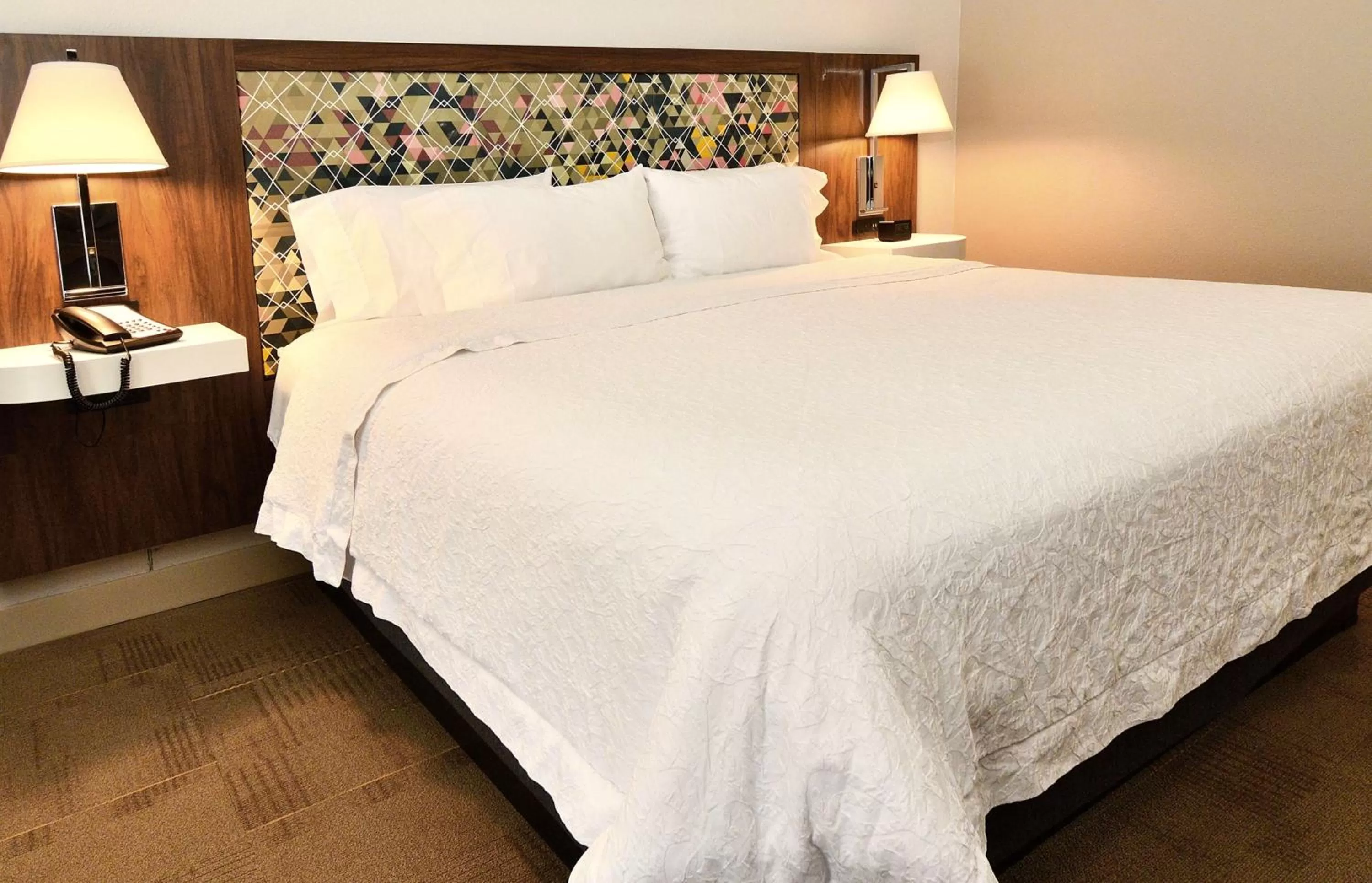 Bed in Hampton Inn Santee-I-95