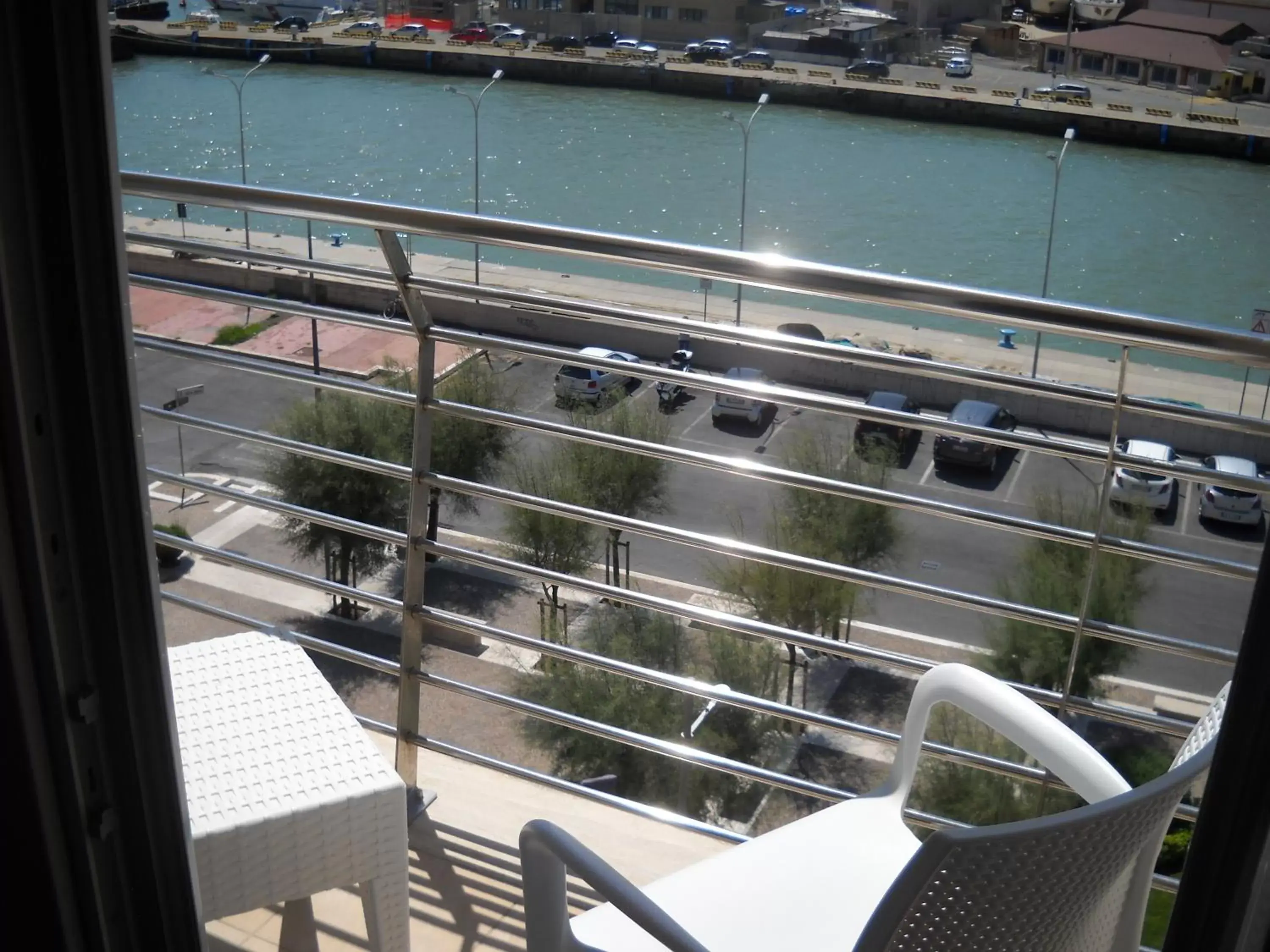 Balcony/Terrace in Hotel Tiber