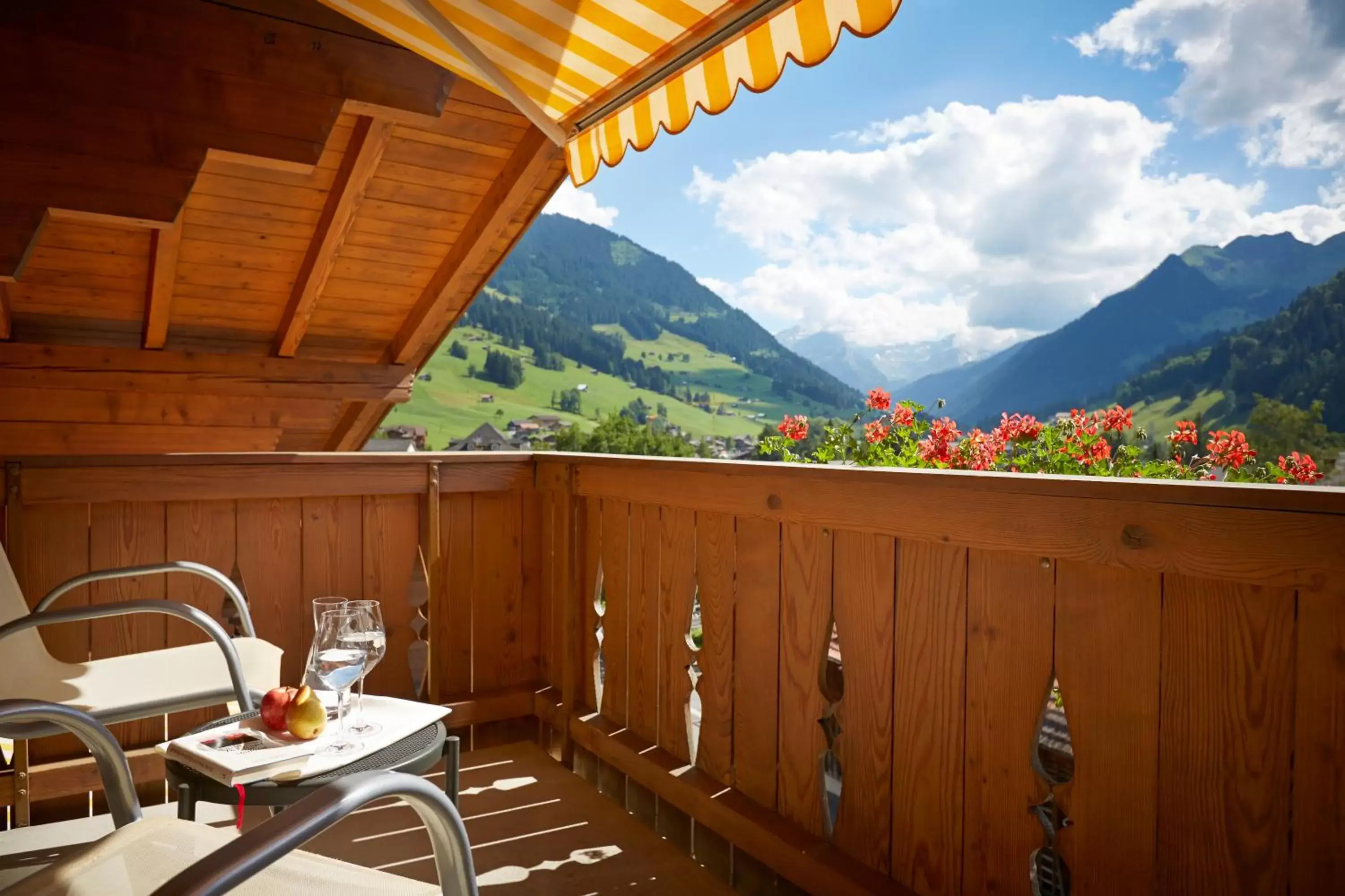 View (from property/room), Mountain View in Gstaaderhof - Active & Relax Hotel