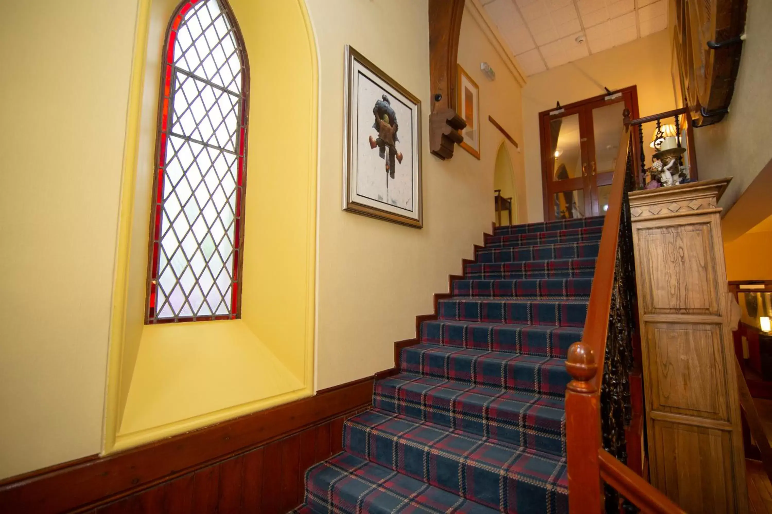 Lobby or reception in The Auld Kirk