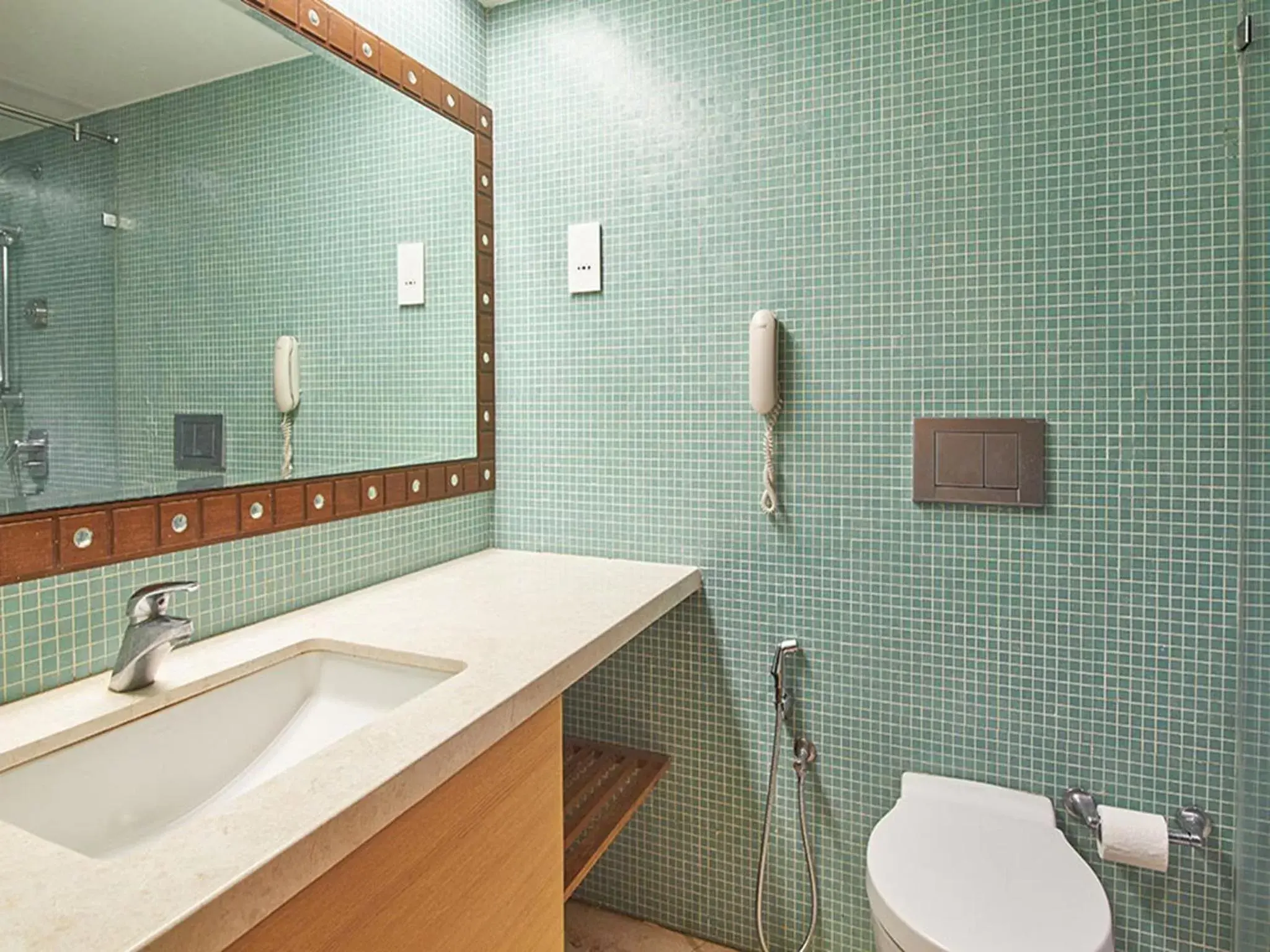 Bathroom in Sarovar Portico Rivera Ahmedabad