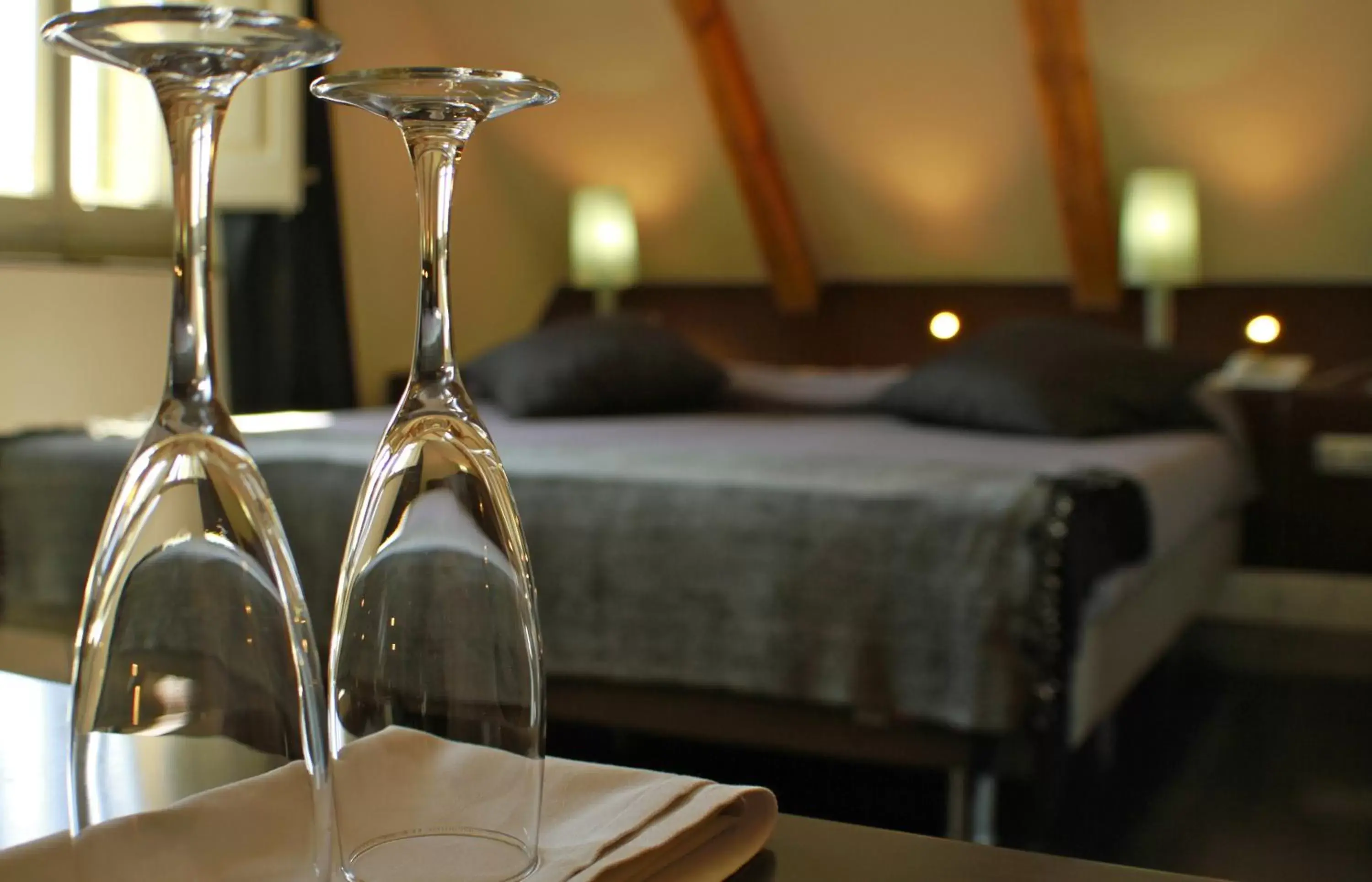 Decorative detail, Bed in Hotel Sant Roc