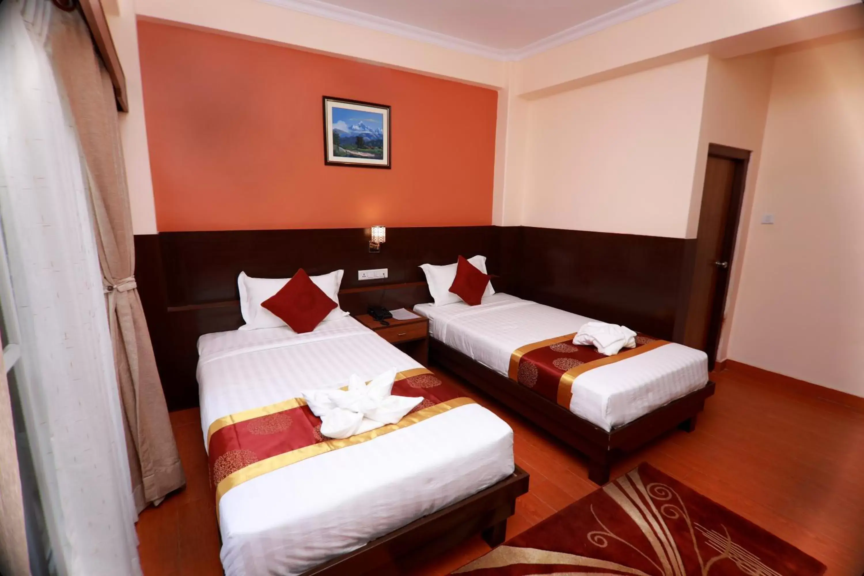 Deluxe Twin Room in Hotel Eco Tree Pvt. Ltd. Deluxe Twin Room in Hotel Eco Tree Pvt. Ltd.