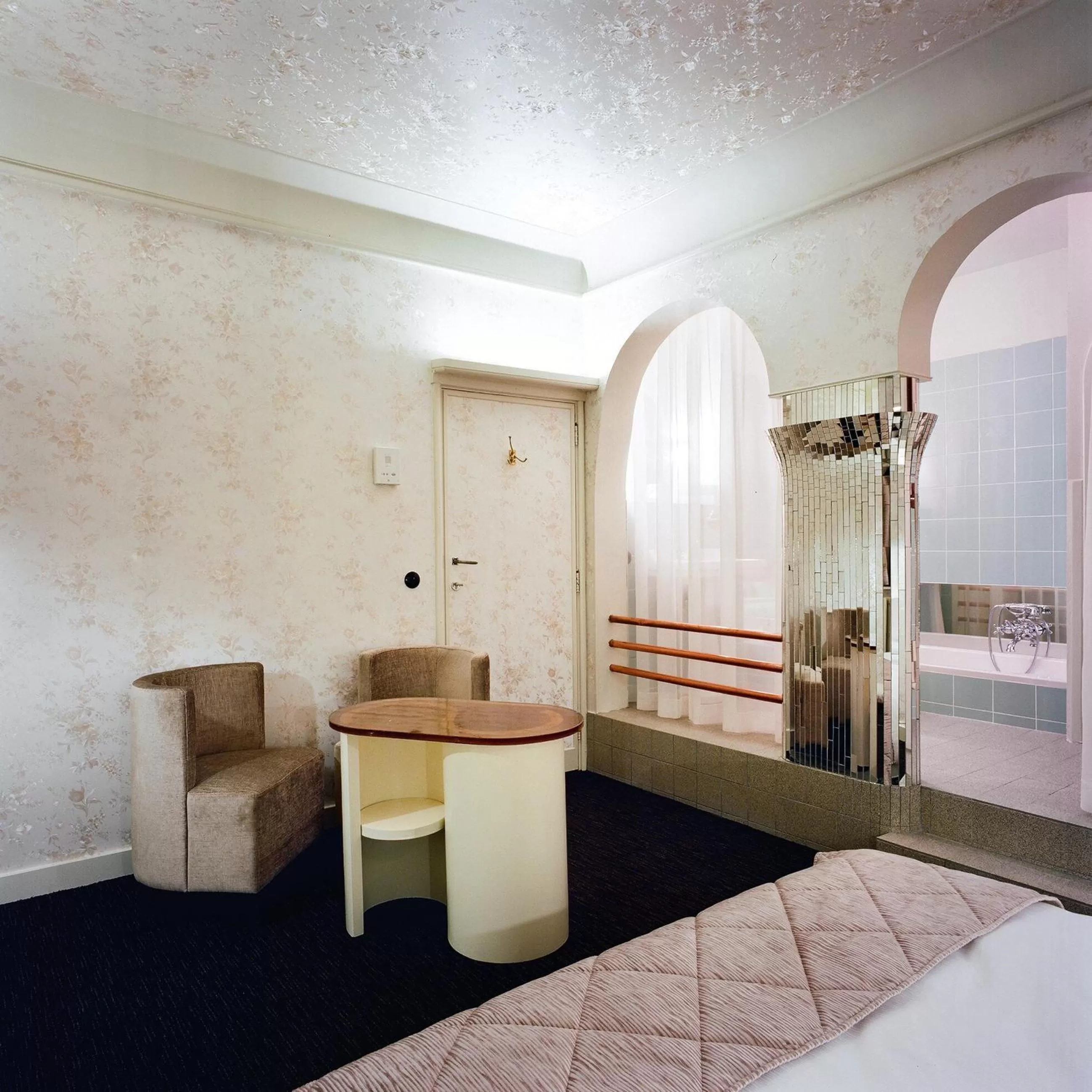 Seating area, Bed in Latroupe Hotel Le Berger