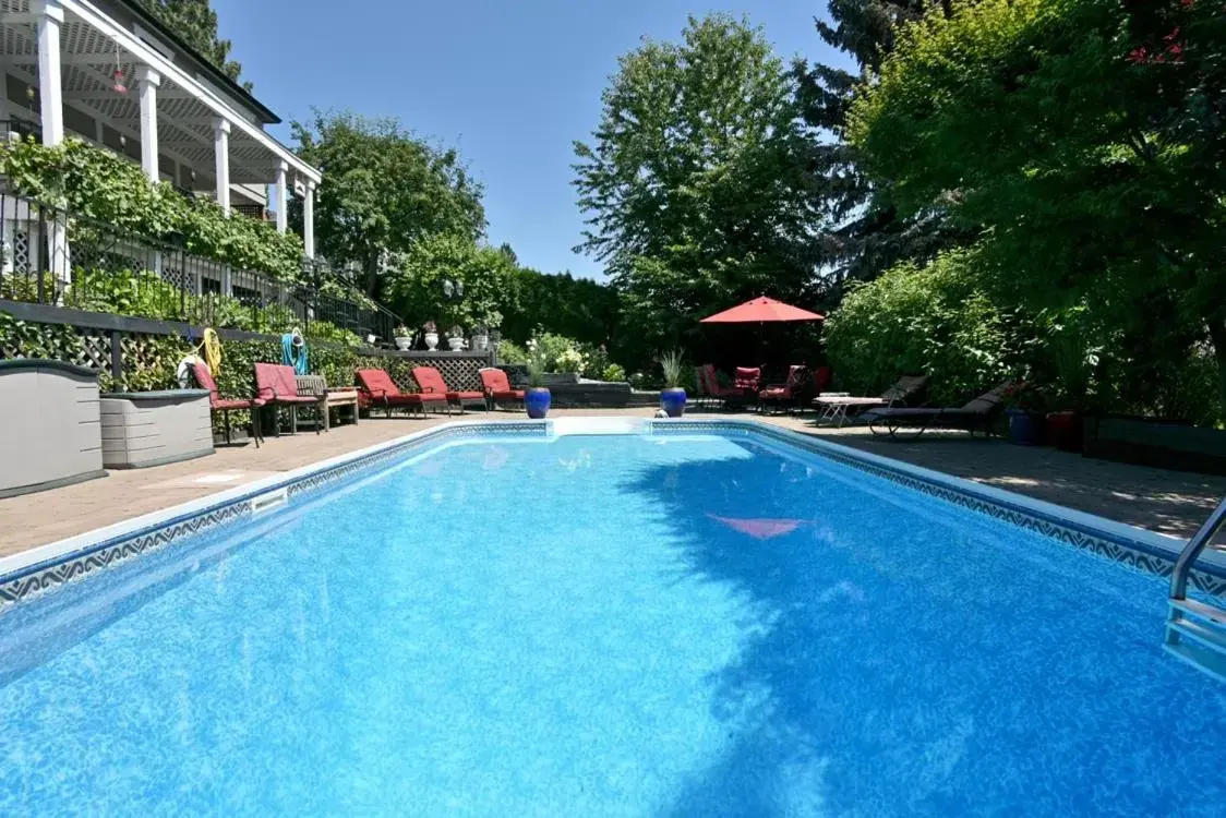 Swimming Pool in A Touch of English B&B