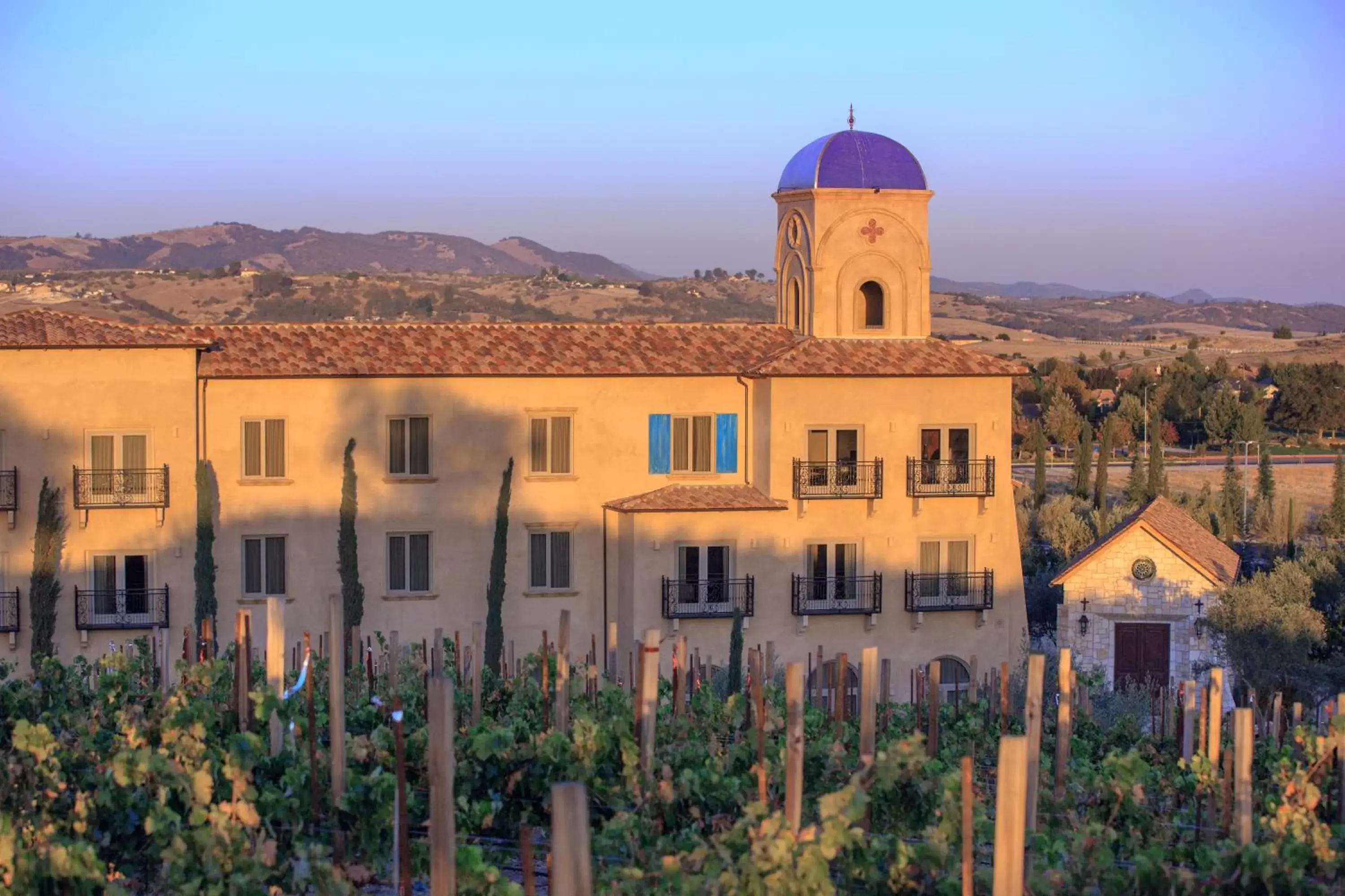 Property building in Allegretto Vineyard Resort Paso Robles