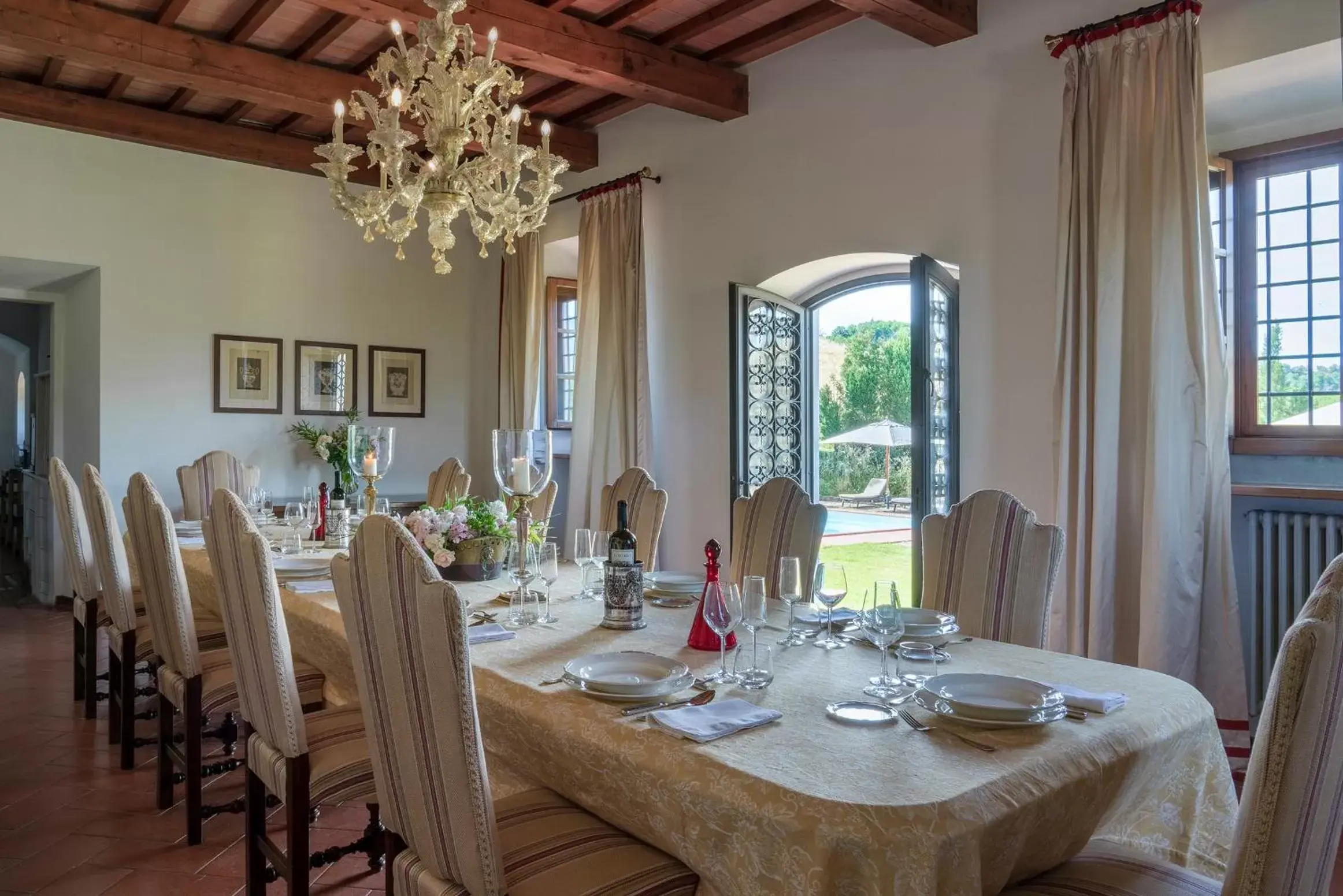 Dining area, Restaurant/Places to Eat in VIESCA Suites & Villas Il Borro Toscana