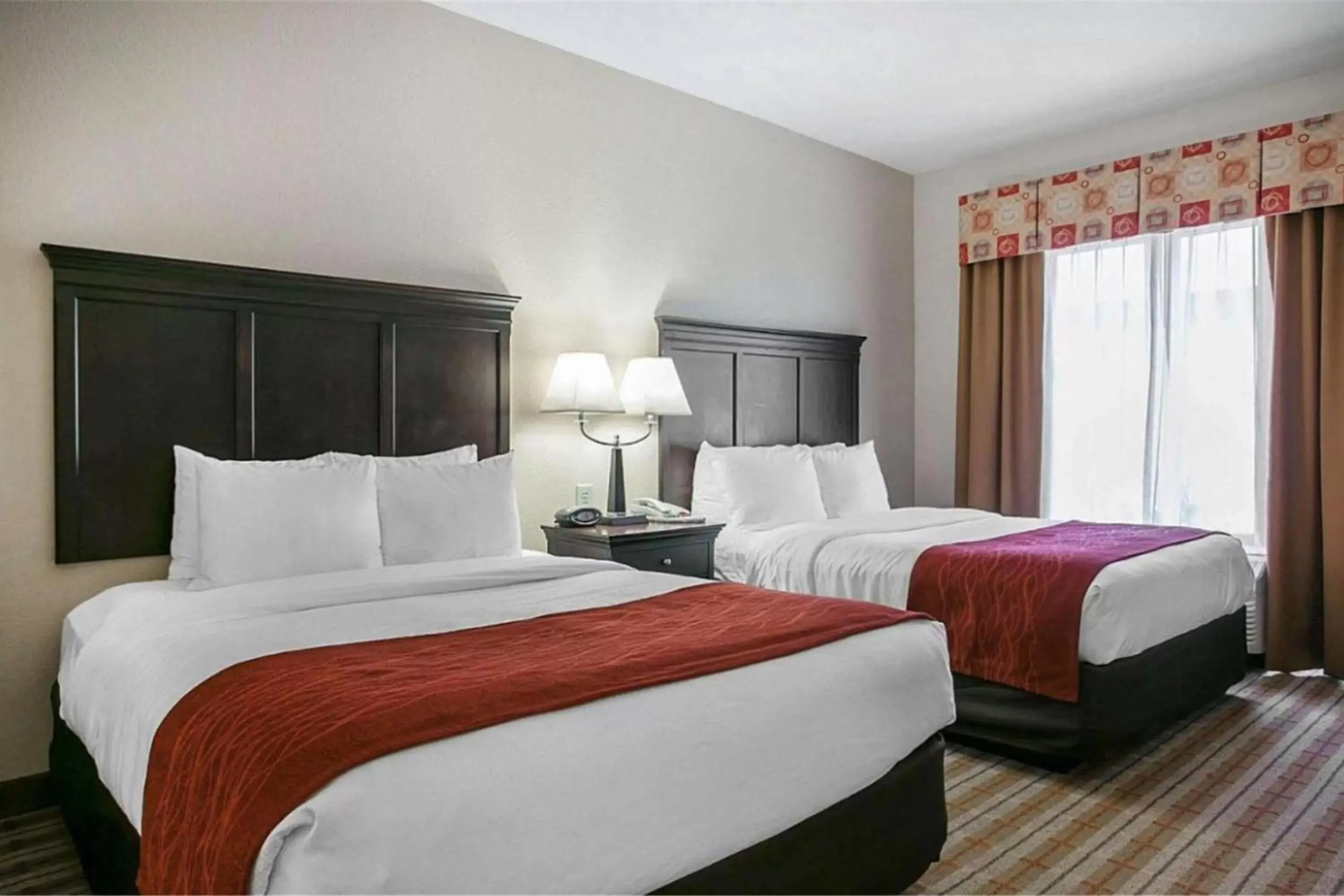 Bed in Comfort Suites Augusta Riverwatch