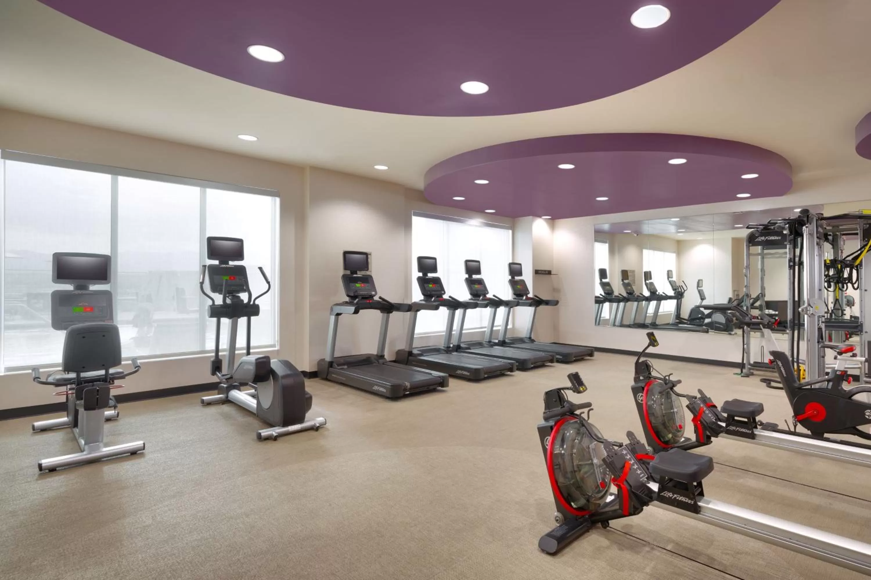 Fitness centre/facilities in SpringHill Suites by Marriott Las Vegas Convention Center