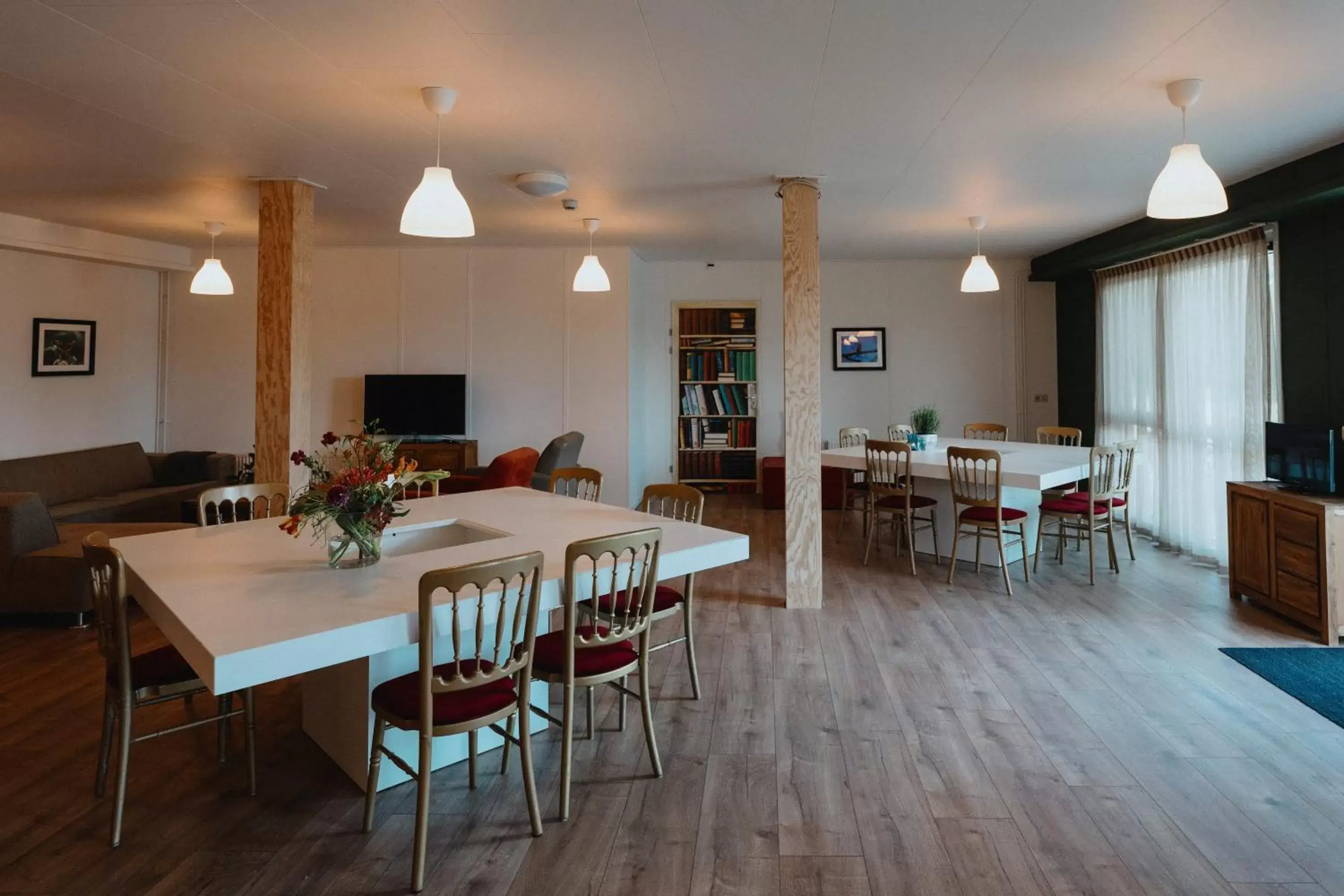 Communal lounge/ TV room, Restaurant/Places to Eat in Landgoed Leudal