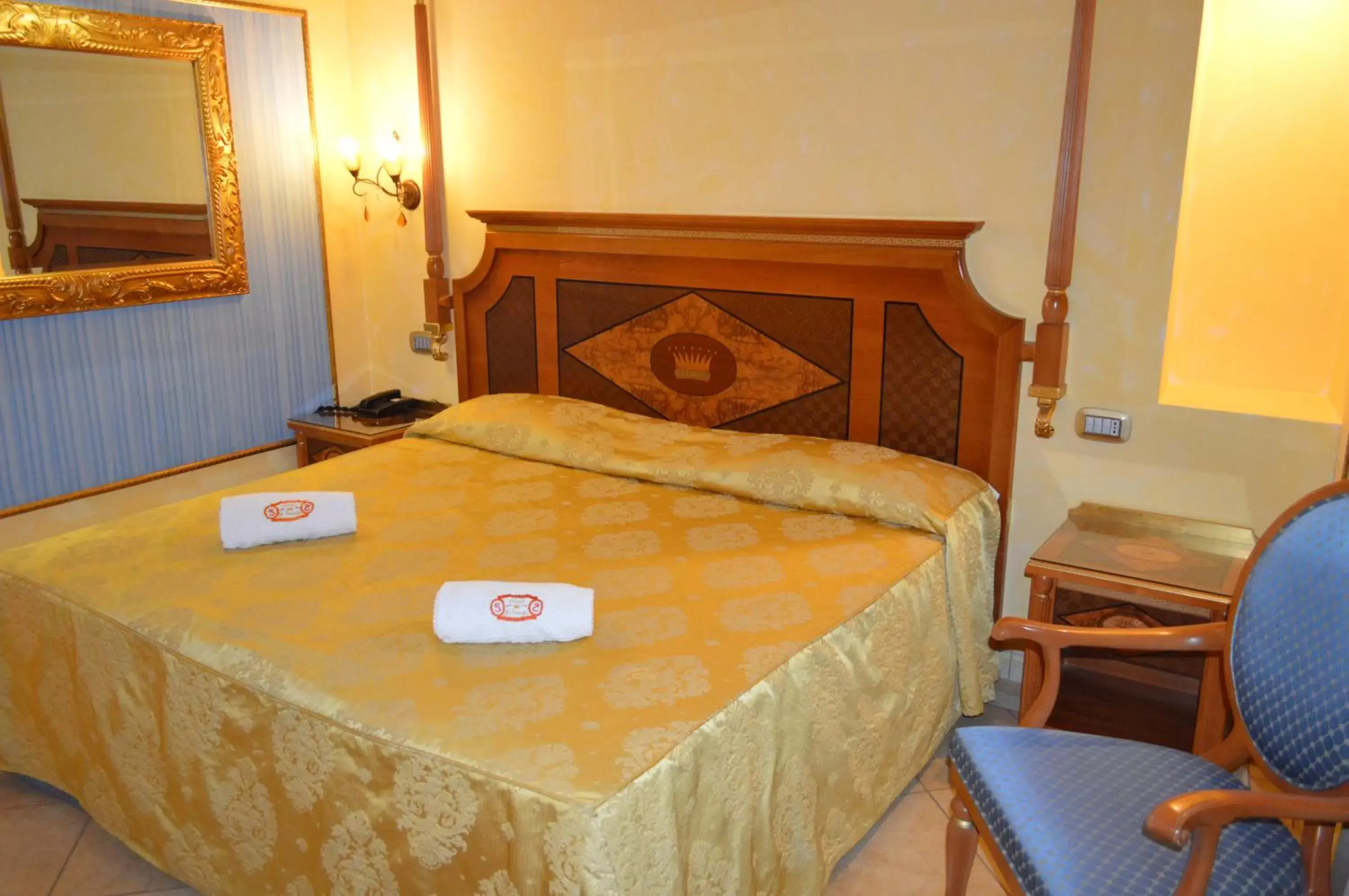 Bed in Hotel Il Principe