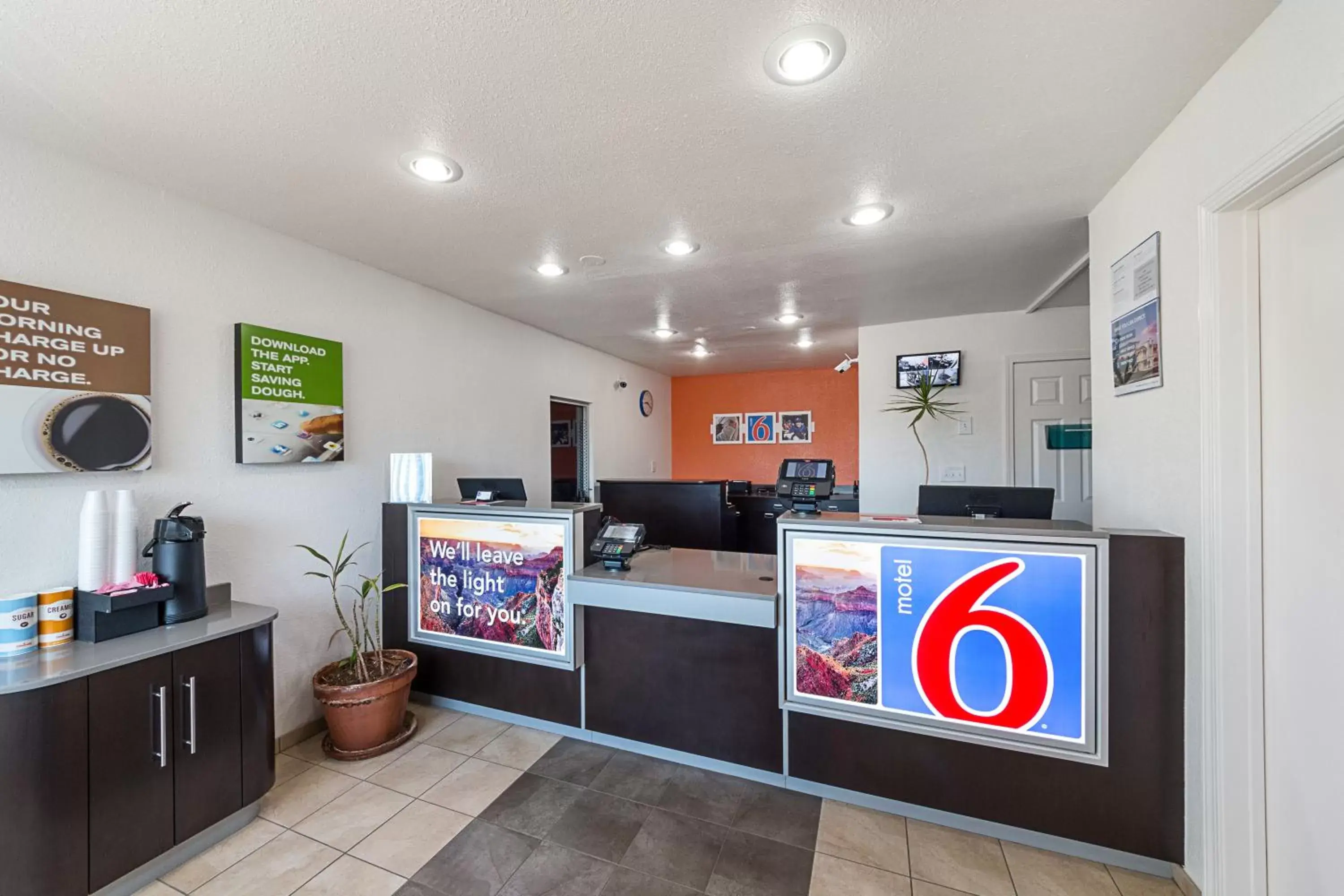 Lobby or reception, Lobby/Reception in Motel 6-Mcallen, TX