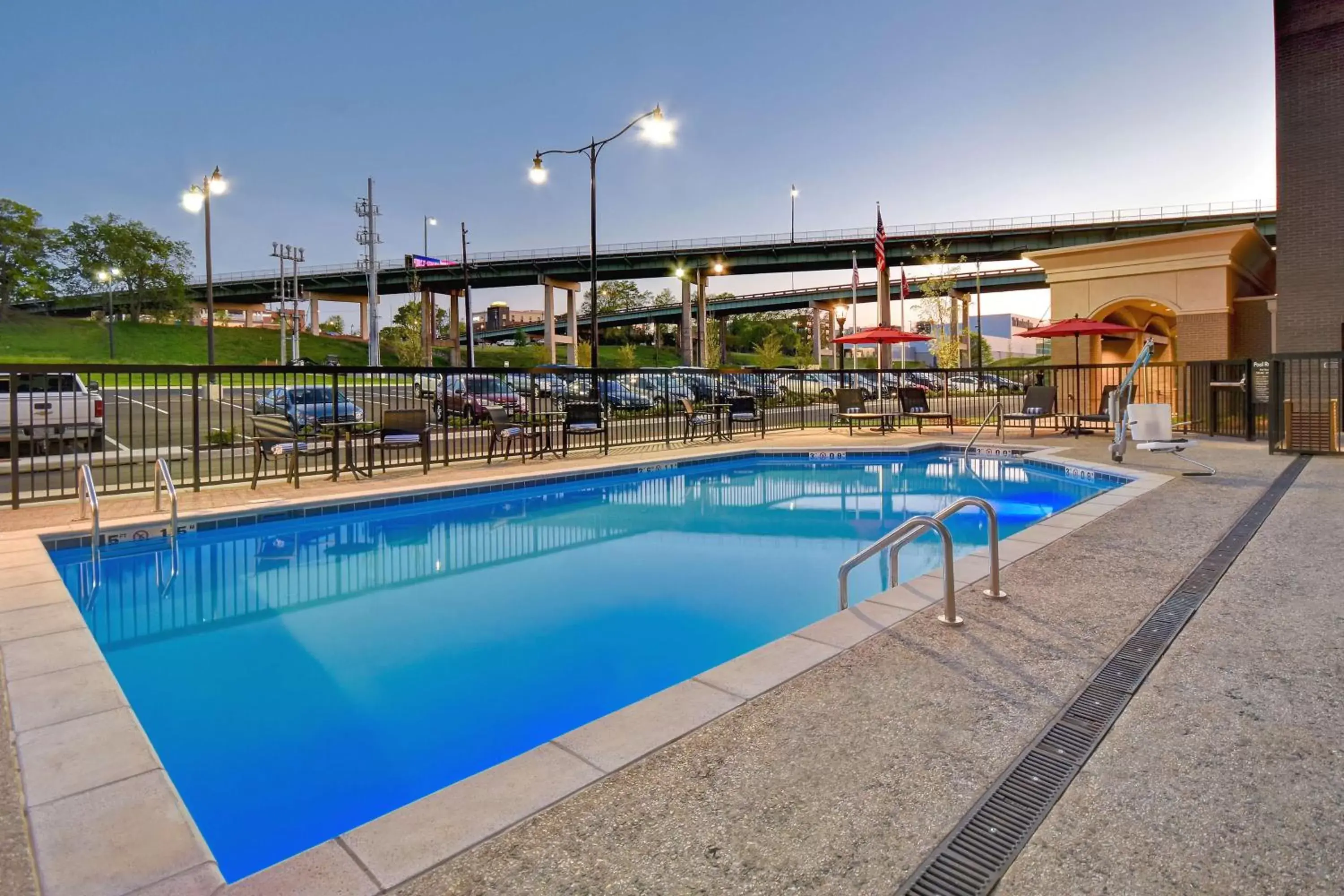 Property building, Swimming Pool in Homewood Suites by Hilton Tuscaloosa Downtown, AL