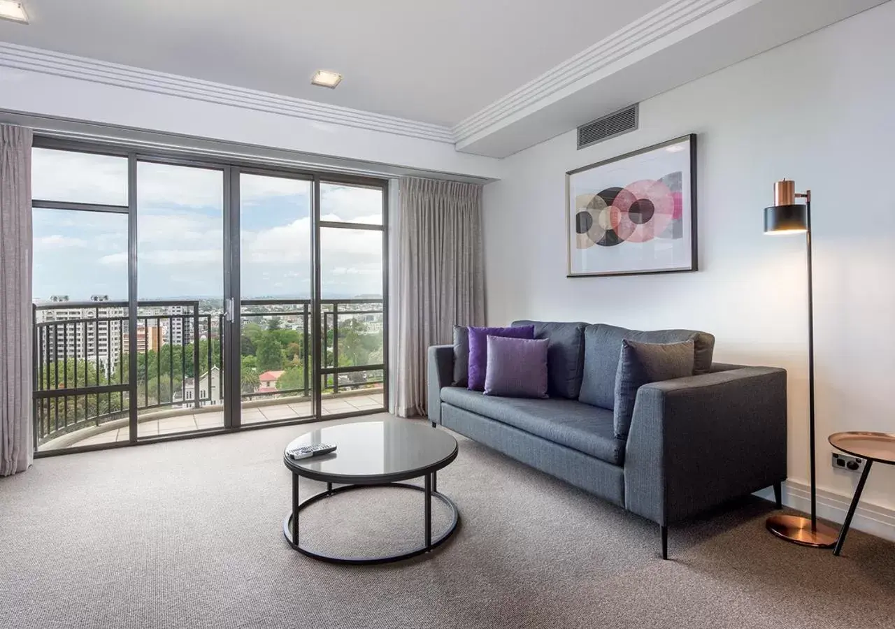 Living room, Seating Area in Avani Metropolis Auckland Residences