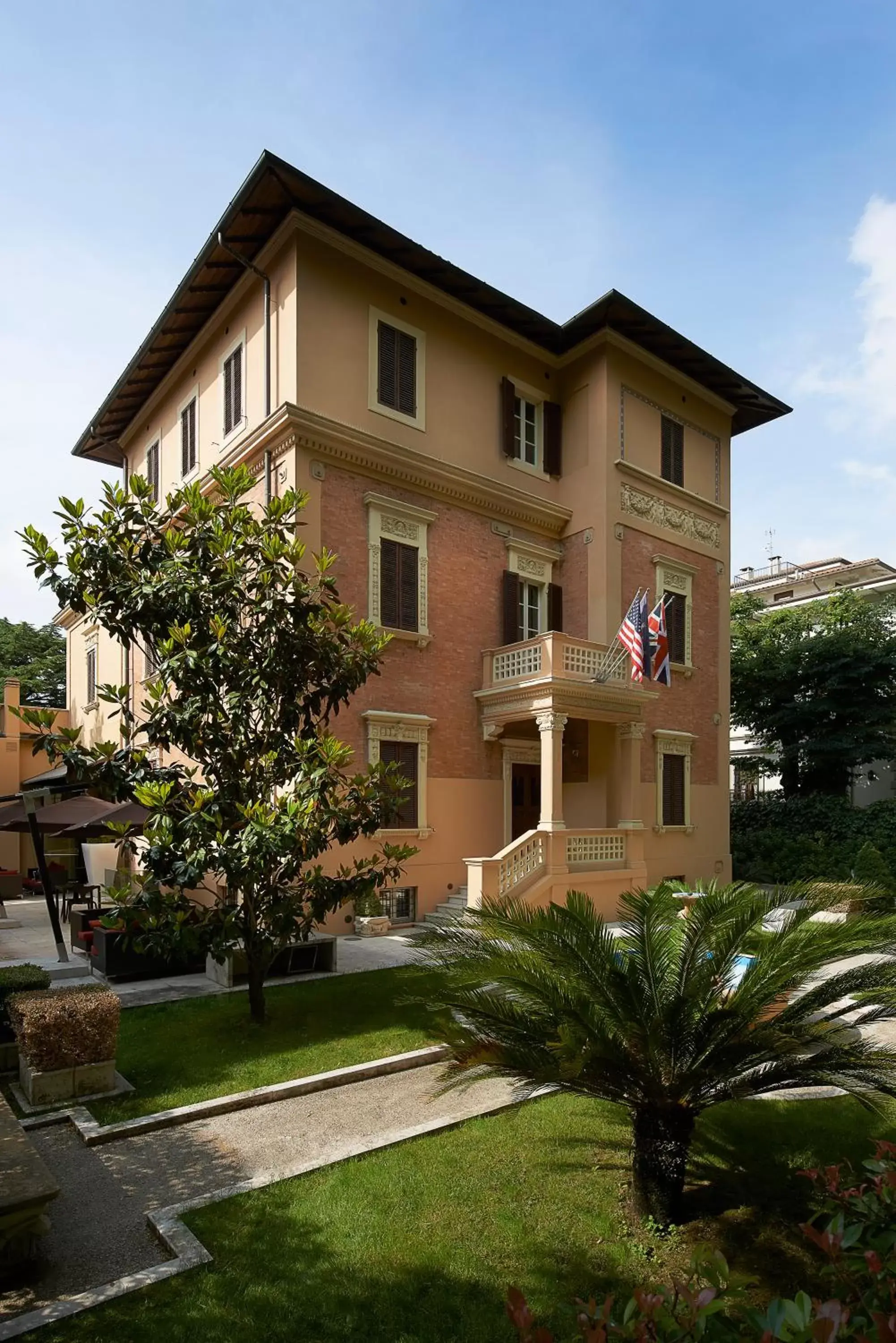 Facade/entrance, Property Building in Villa dei Platani Boutique Hotel & SPA