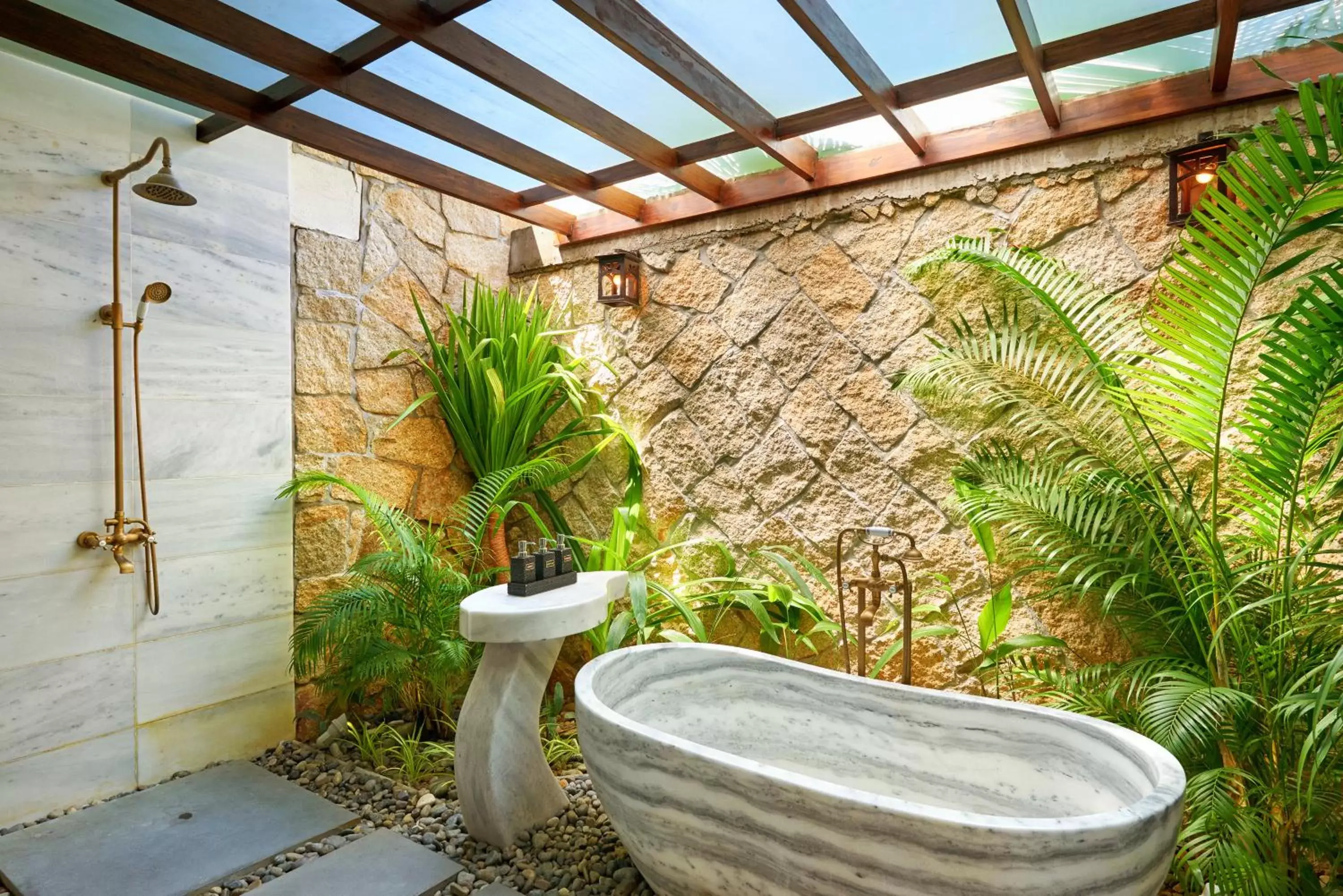 Bathroom in Amiana Resort Nha Trang