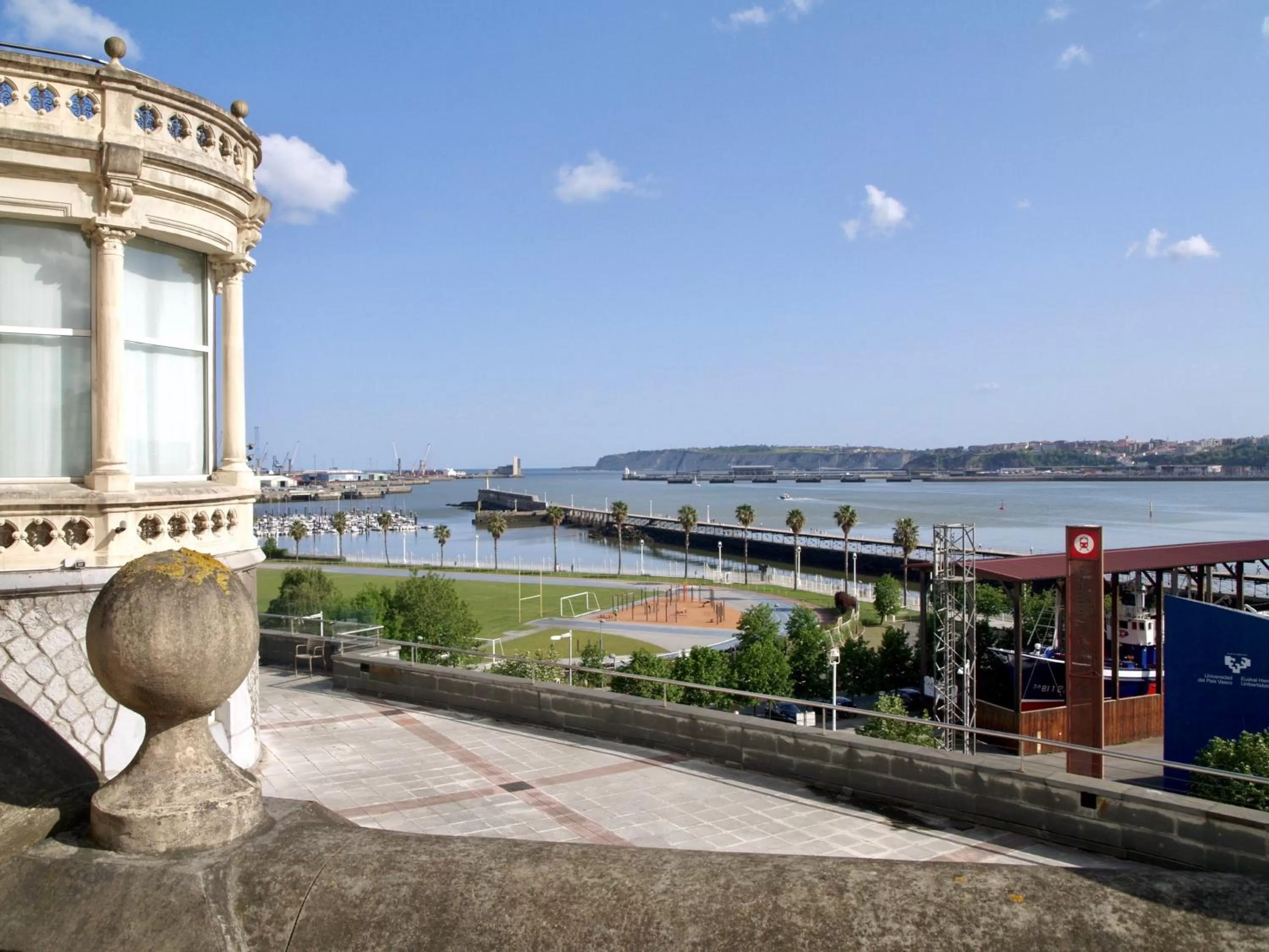 Sea view in Hotel URH Palacio de Oriol