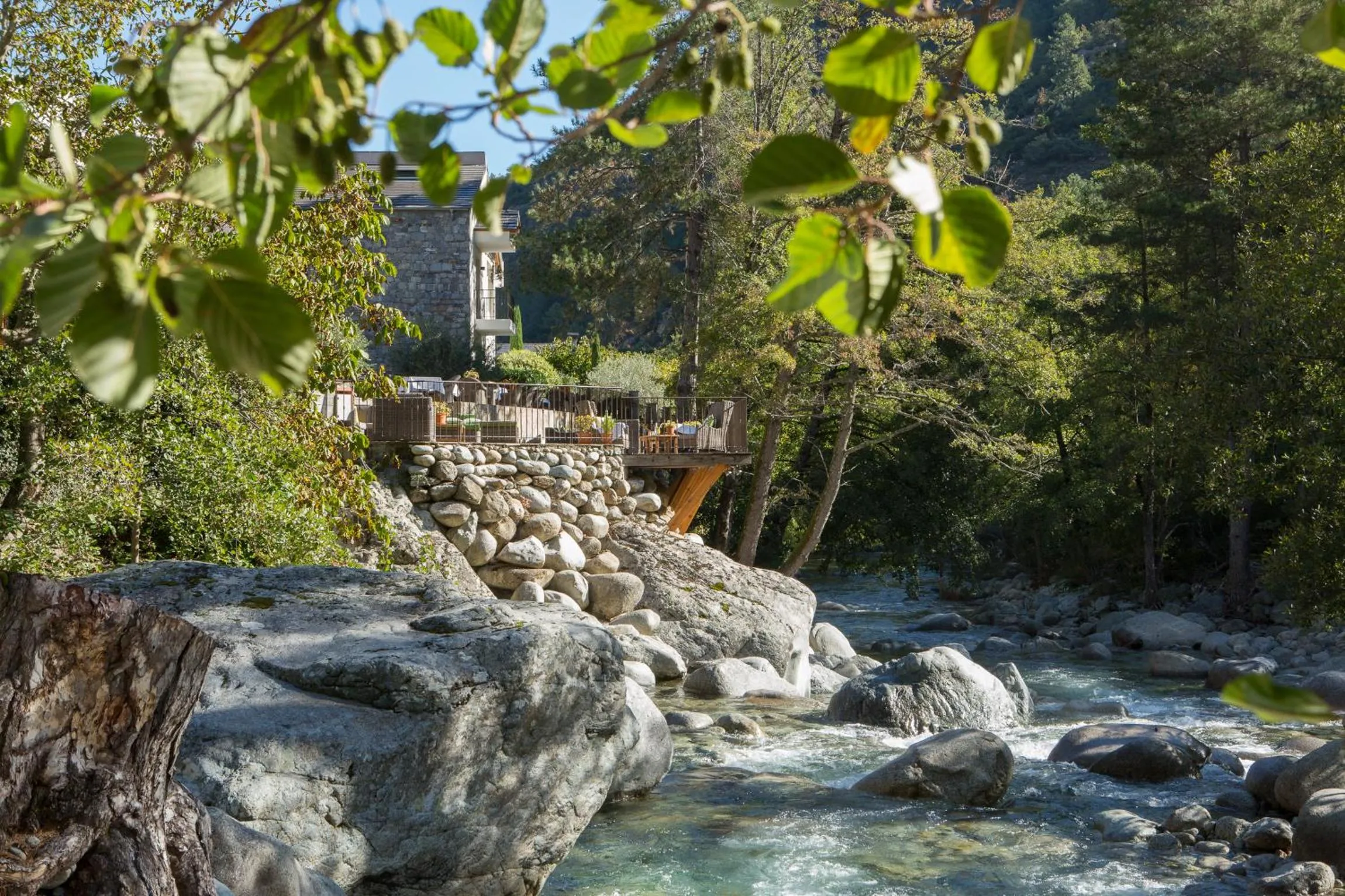 River view in Dominique Colonna