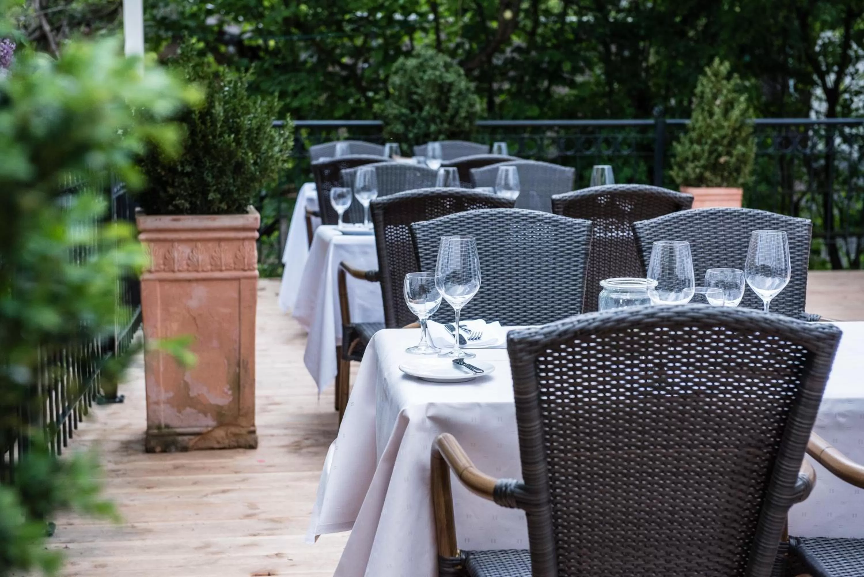 Restaurant/places to eat in Parkhotel Schillerhain