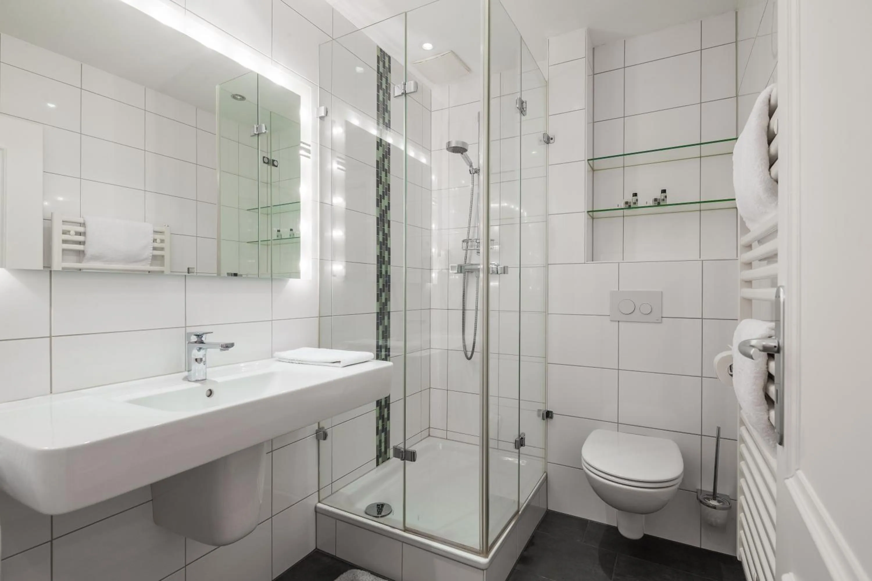 Shower in Logierhaus Austernfischer