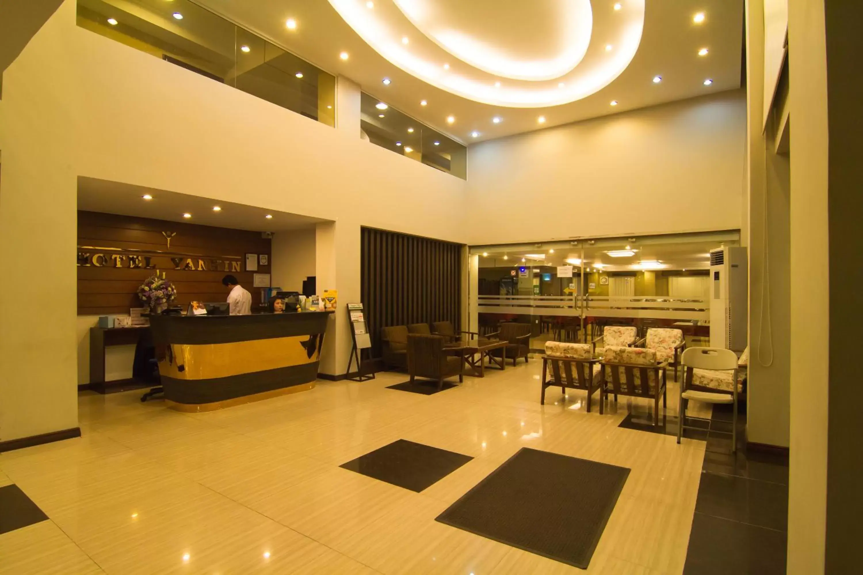 Lobby or reception in Hotel Yankin