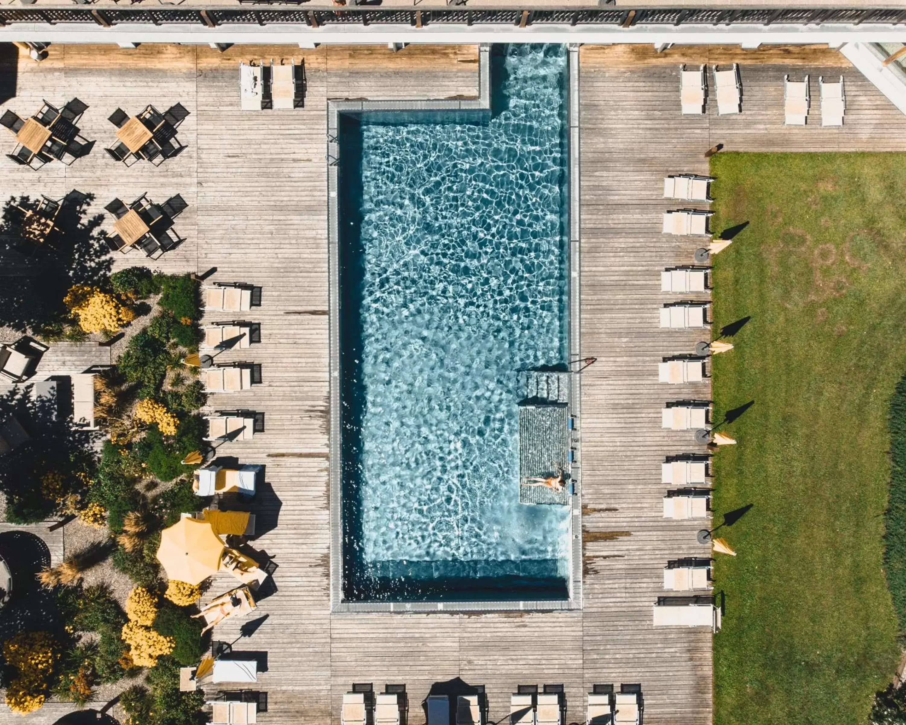 Swimming pool, Pool View in Das Biorefugium Theiner’s Garten