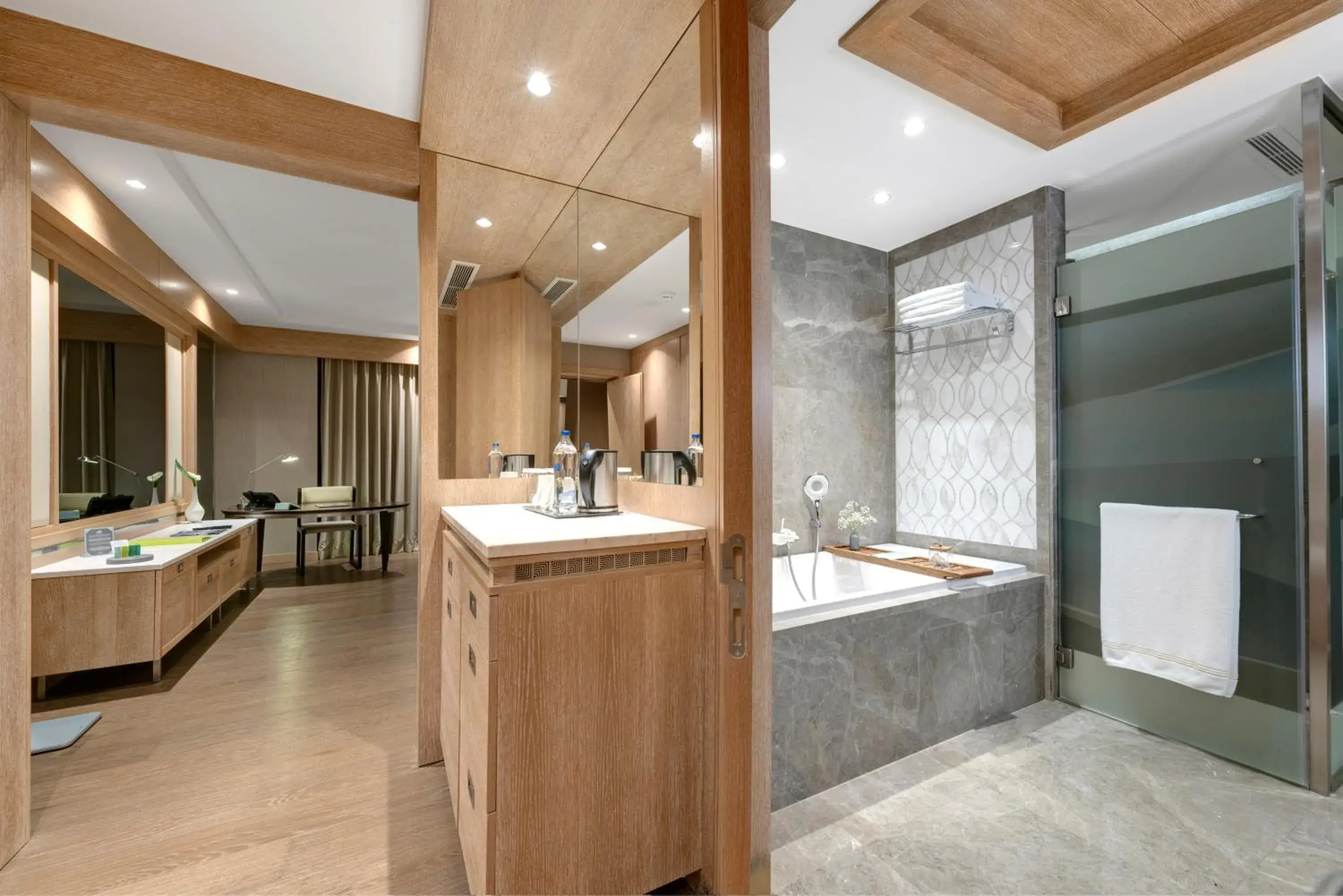 Sauna, Bathroom in Regnum Carya