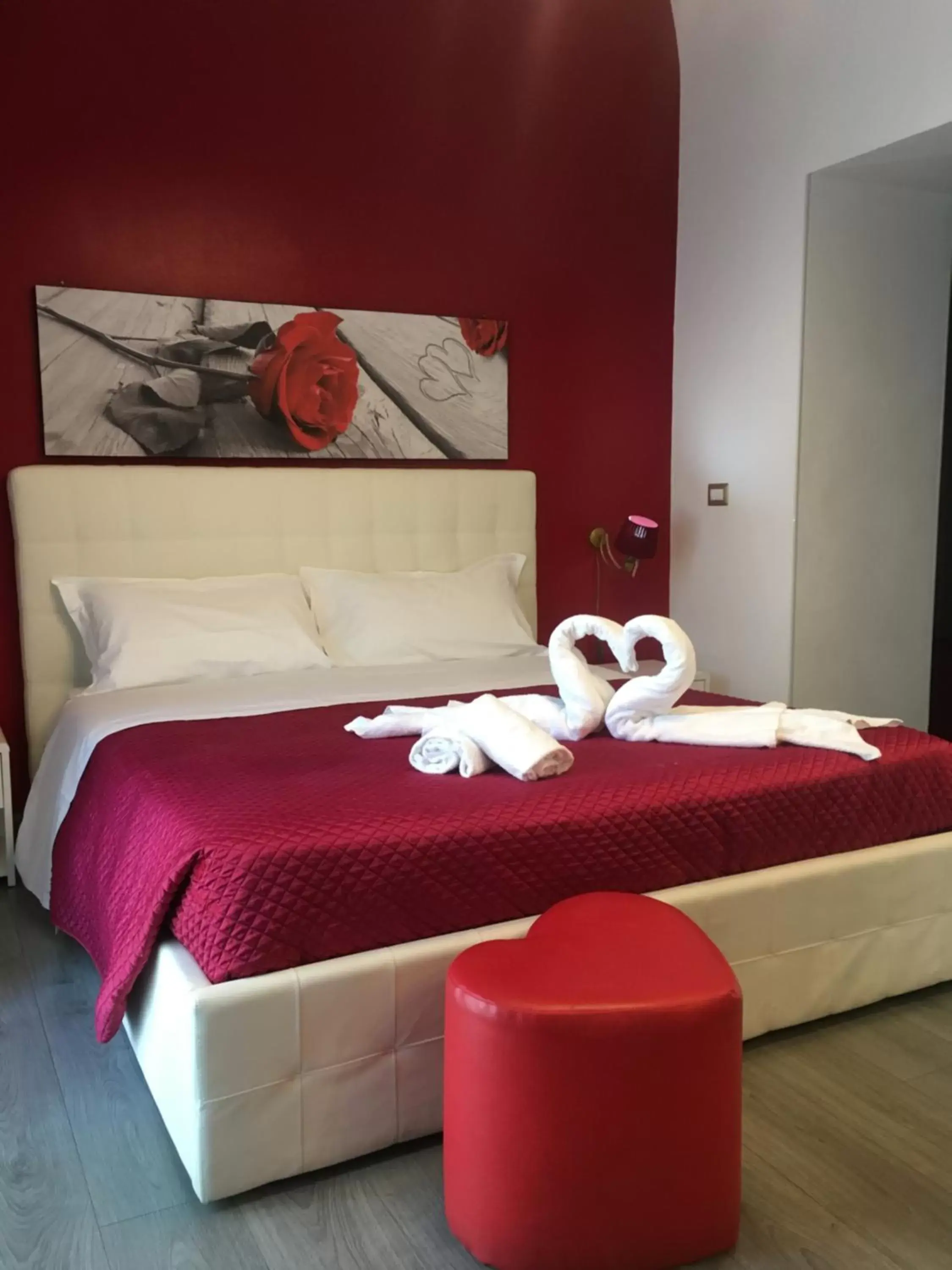 Bed in Duca di Uzeda Bed & Breakfast Luxury and Style