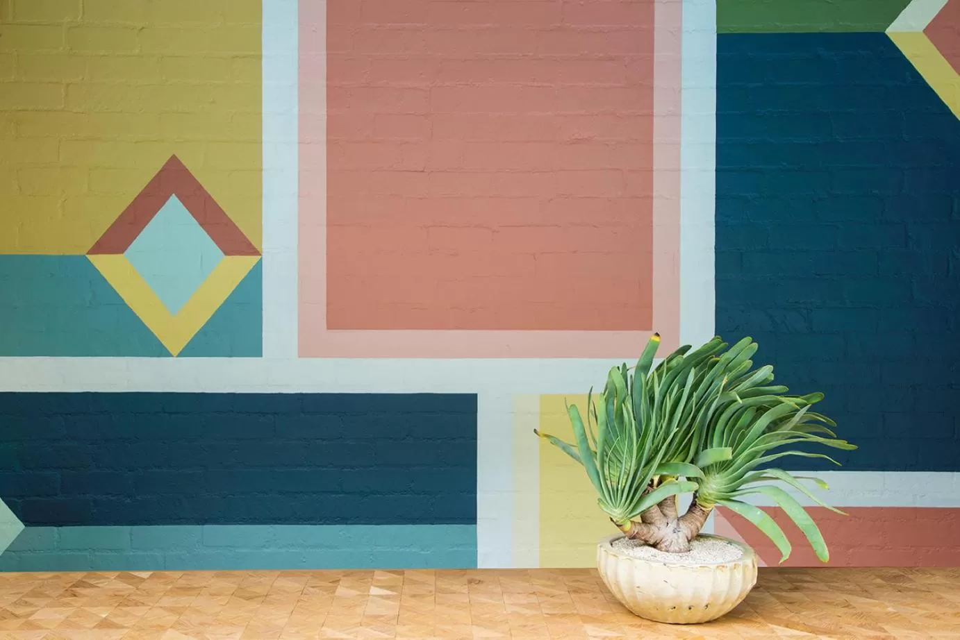 Decorative detail in Avalon Hotel Beverly Hills, a Member of Design Hotels