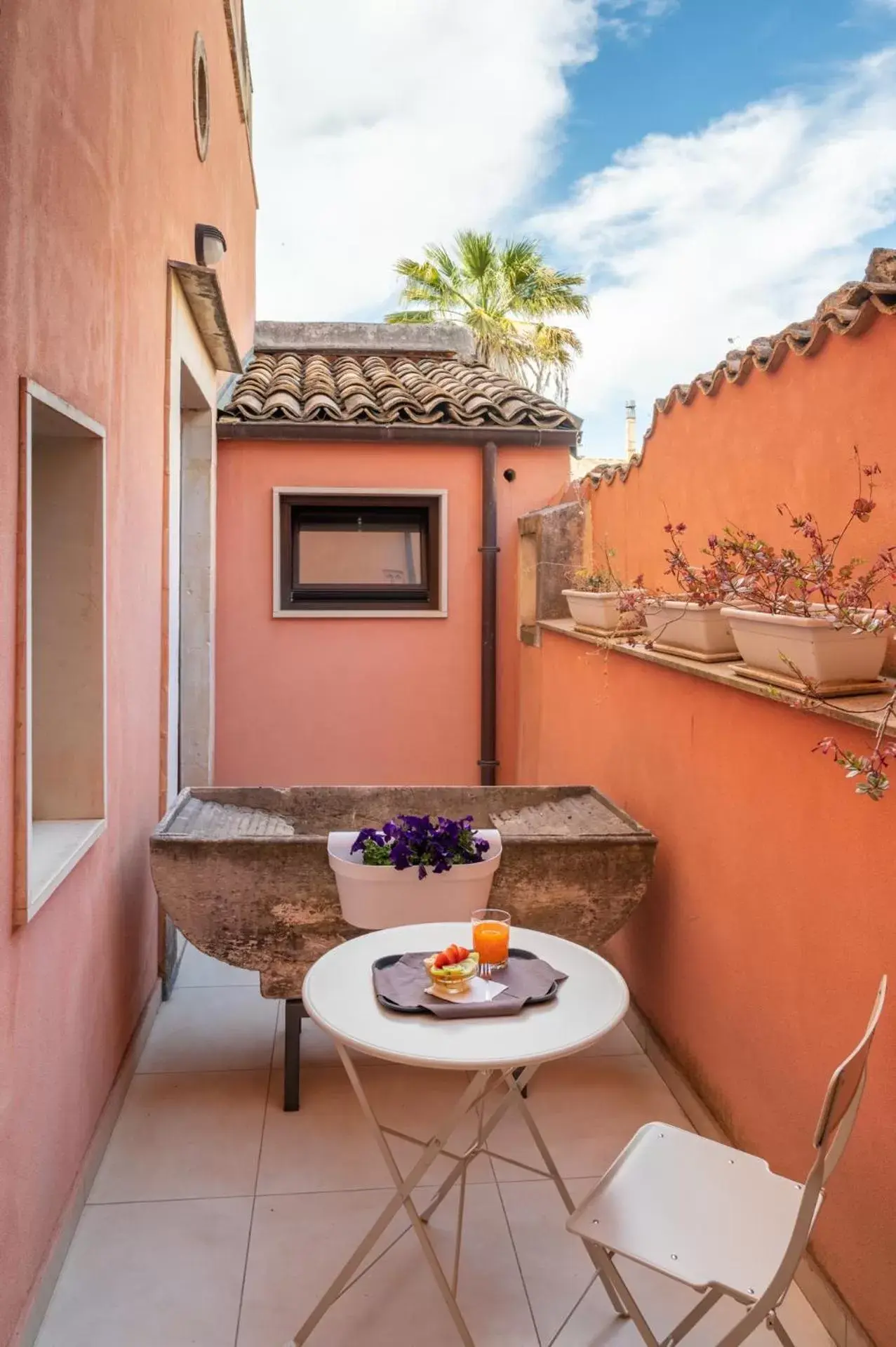 Balcony/Terrace in Hotel Vittorio Veneto