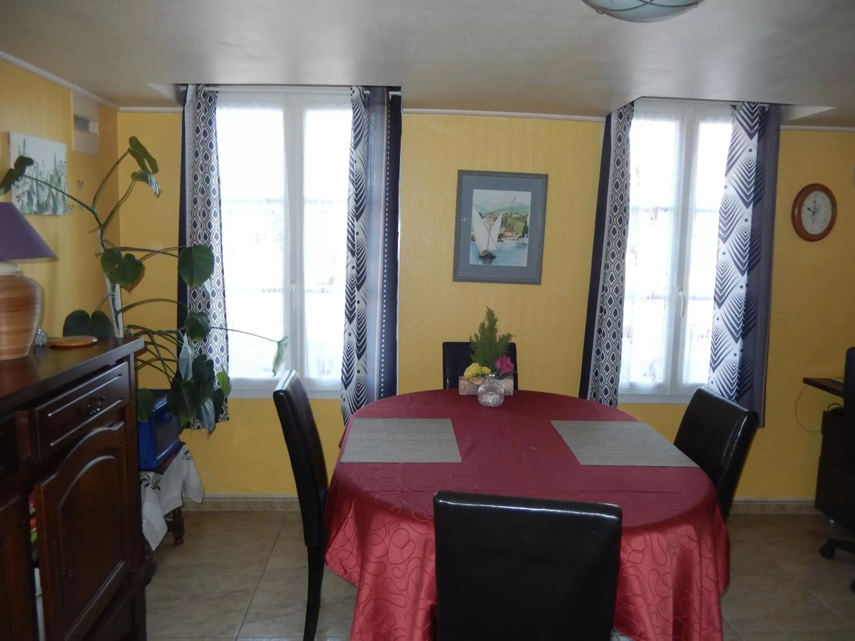 Dining Area in Chez Corinne