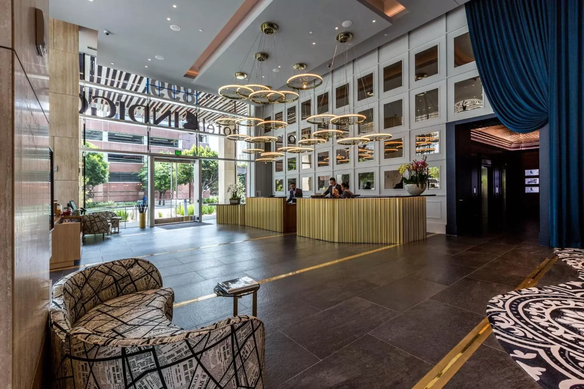 Lobby or reception, Lobby/Reception in Hotel Indigo - Los Angeles Downtown, an IHG Hotel