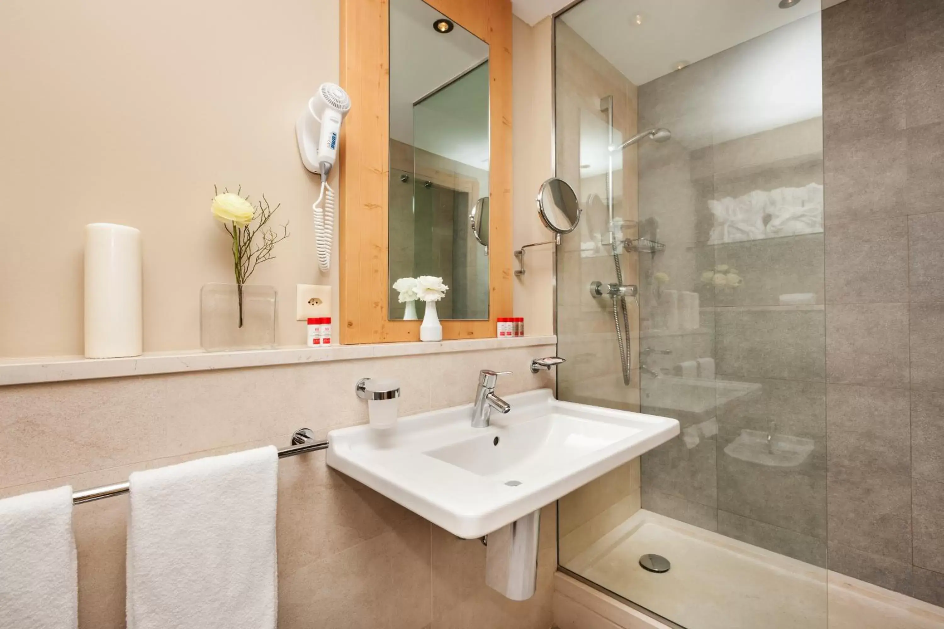 Bathroom in Schloss Hotel & Spa Pontresina